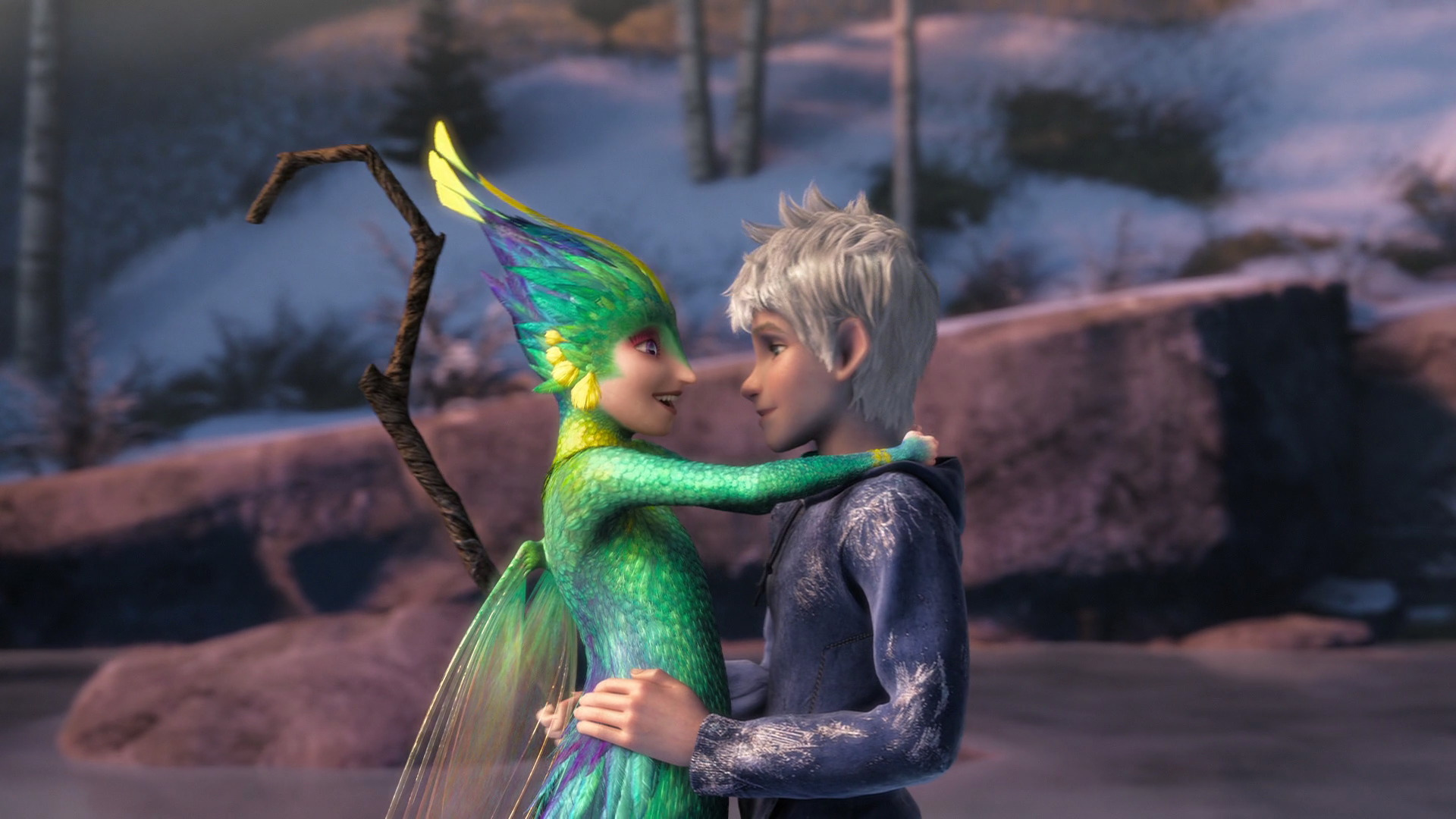 Rise Of The Guardians Jack Frost Rise Of The Guardians - Rise Of The Guardians Tooth Fairy And Jack Frost , HD Wallpaper & Backgrounds