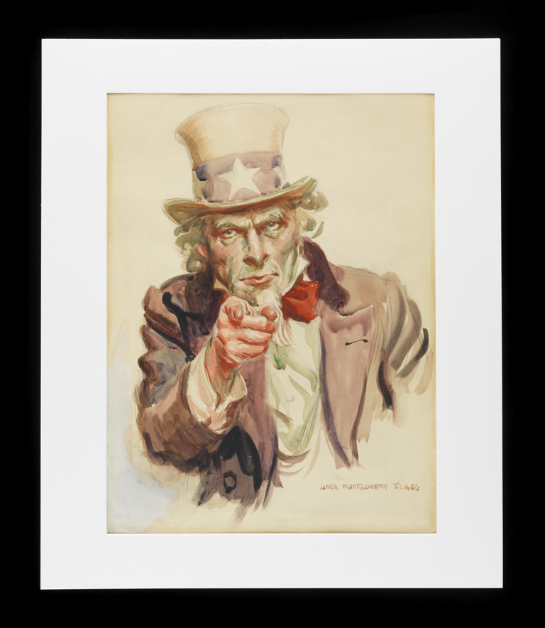 Drawing By James Montgomery Flagg Of Uncle Sam - Want You For U S Army , HD Wallpaper & Backgrounds
