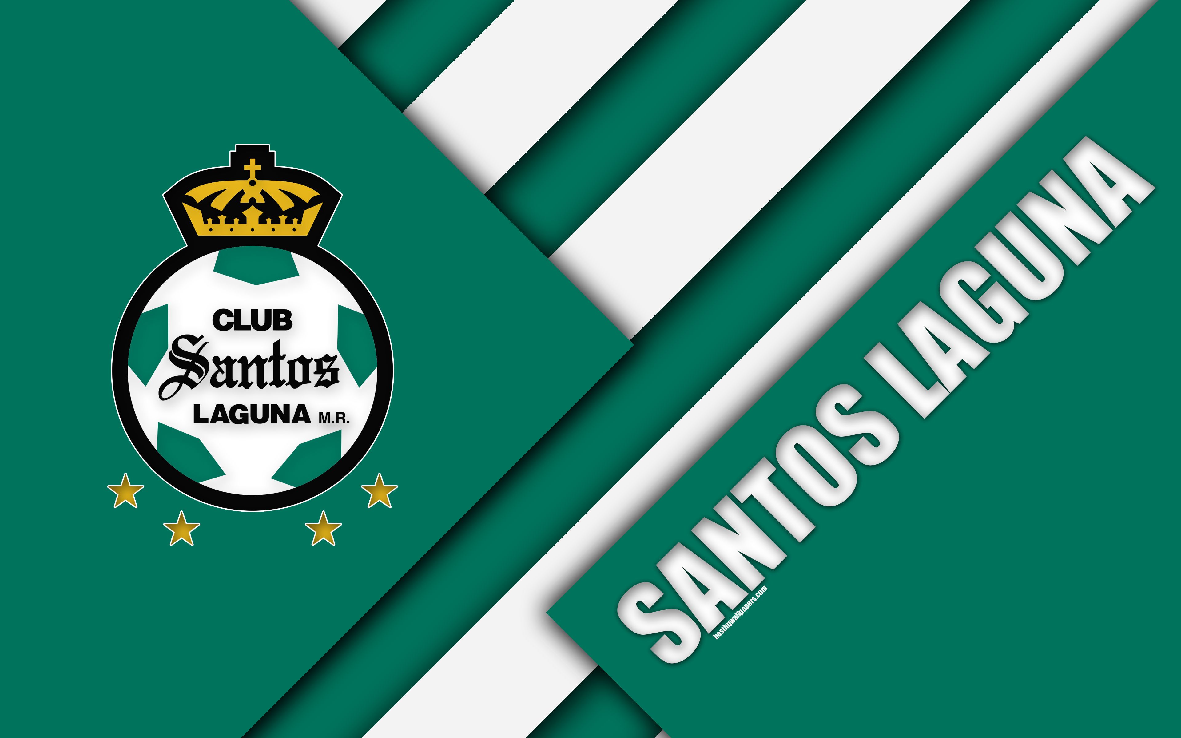 Download Wallpapers Santos Laguna Fc, 4k, Mexican Football - Santos Laguna , HD Wallpaper & Backgrounds