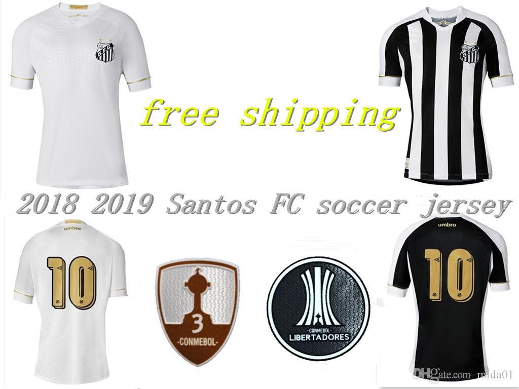 2019 New 2018 2019 Santos Fc Soccer Jersey 18 19 Santos - Uniformes Personalizados De Futbol 2019 , HD Wallpaper & Backgrounds