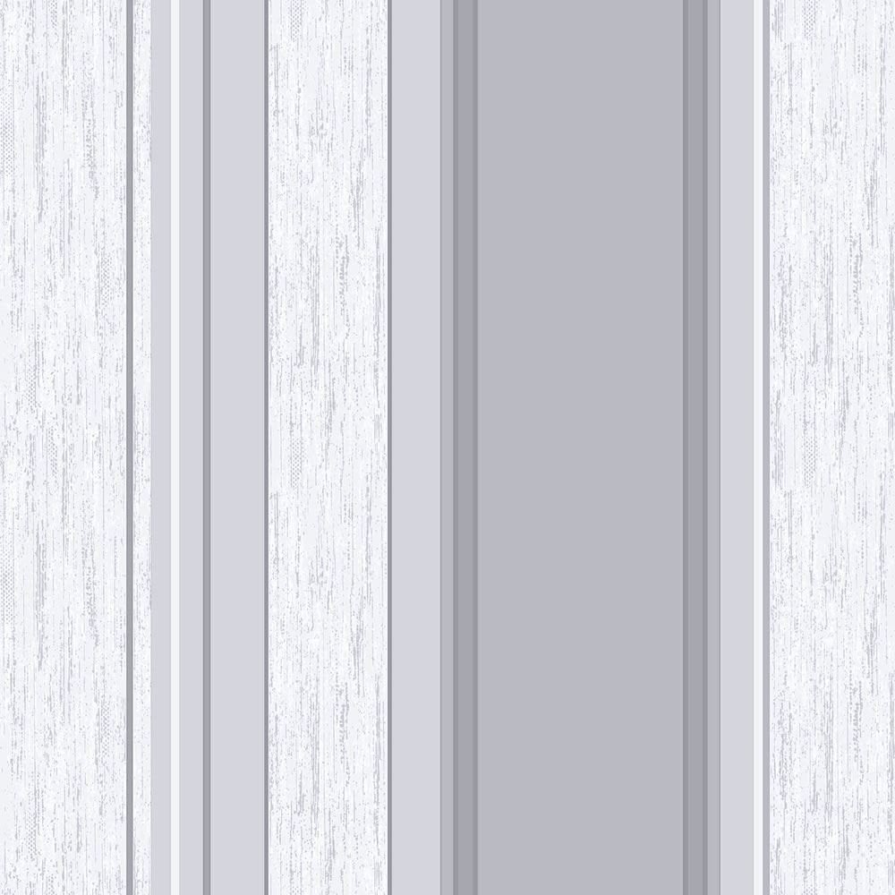 Synergy Striped Wallpaper Dove Grey Silver White - Grey And White Striped , HD Wallpaper & Backgrounds