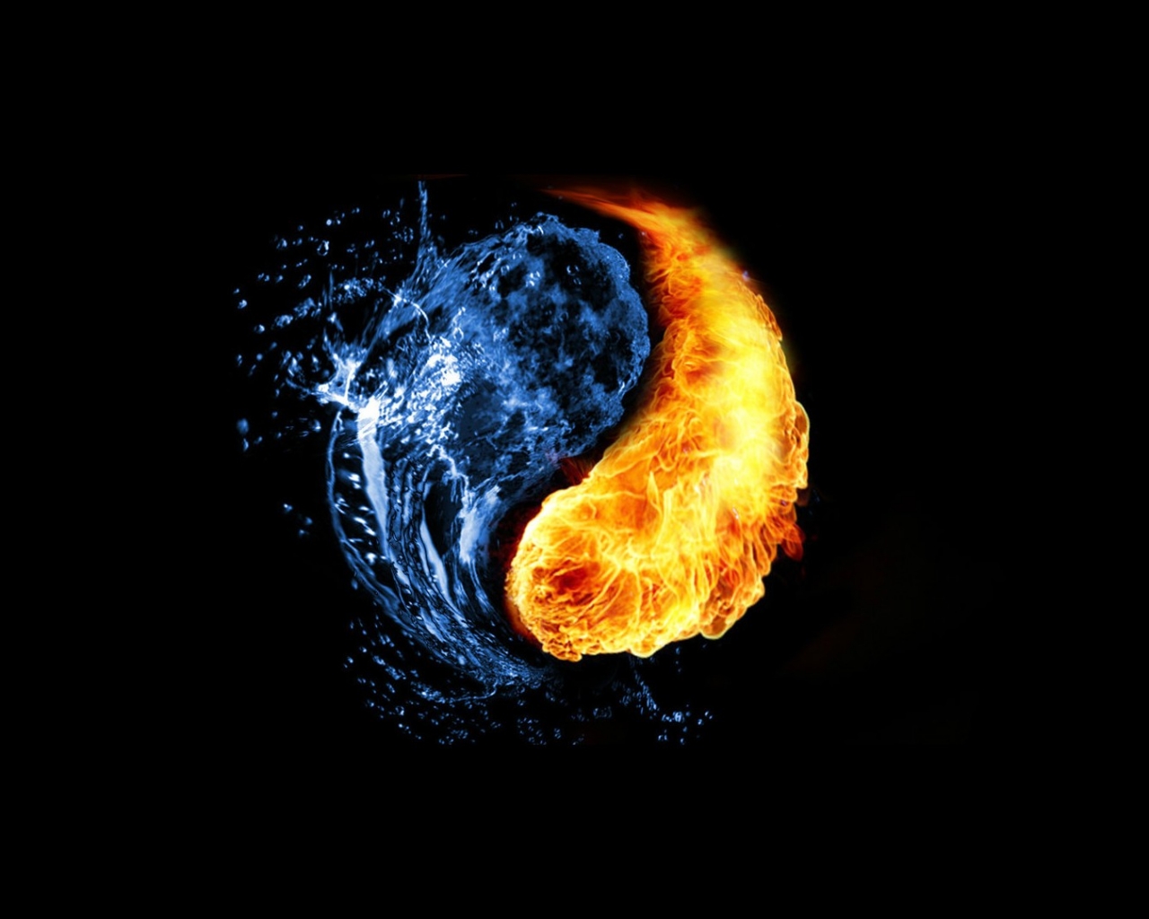 Amoled Black Wallpaper - Ying Yang , HD Wallpaper & Backgrounds