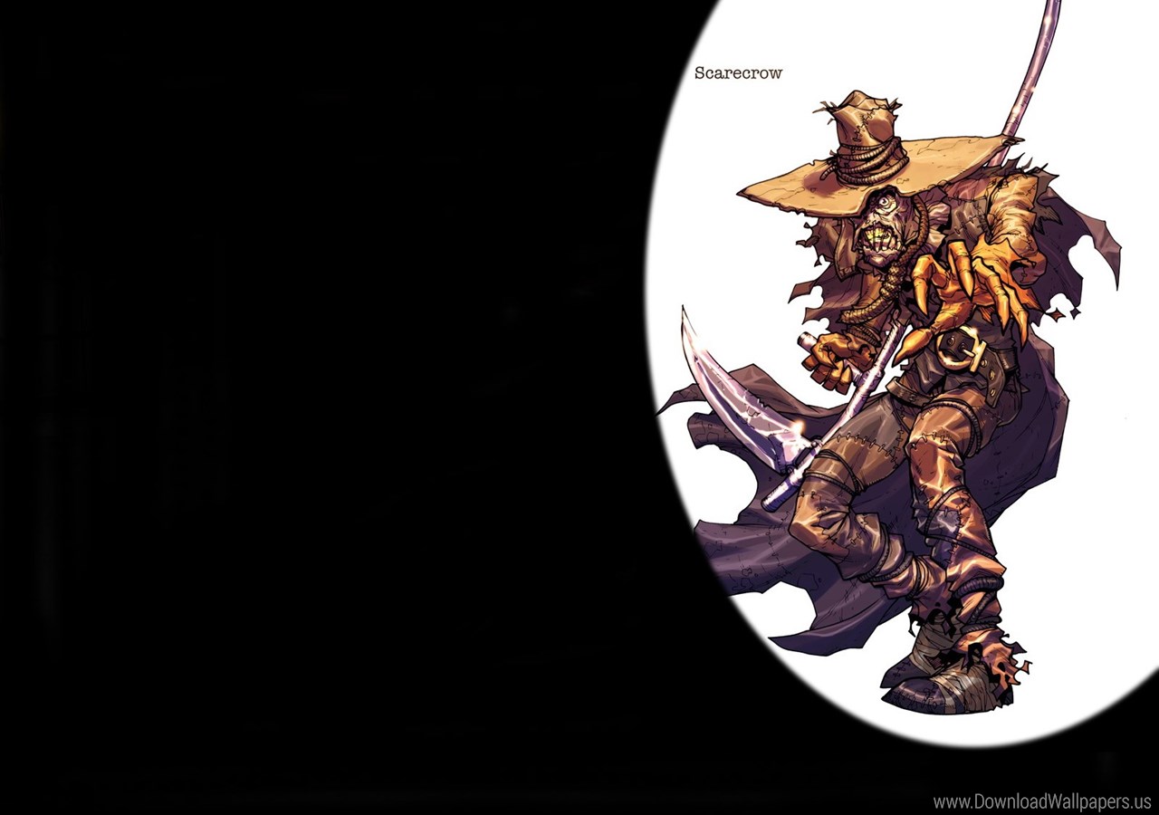 Arkham Asylum Scarecrow Bio , HD Wallpaper & Backgrounds