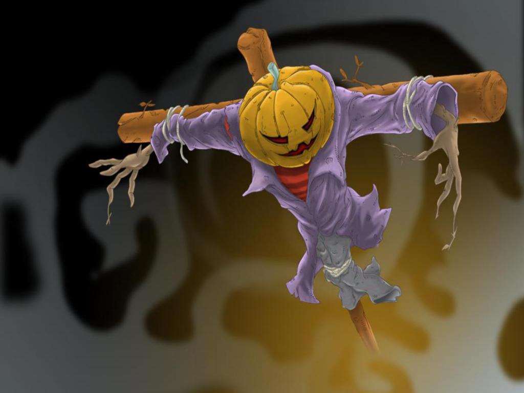 Scarecrow Halloween Wallpapers - Iphone 4 , HD Wallpaper & Backgrounds