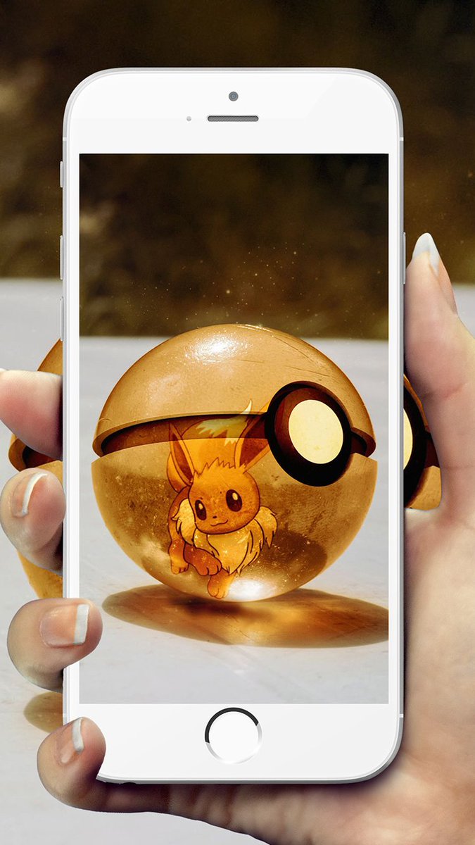 Beautiful Wallpaper & Lockscreen App For Pokemon Fans - Eevee , HD Wallpaper & Backgrounds