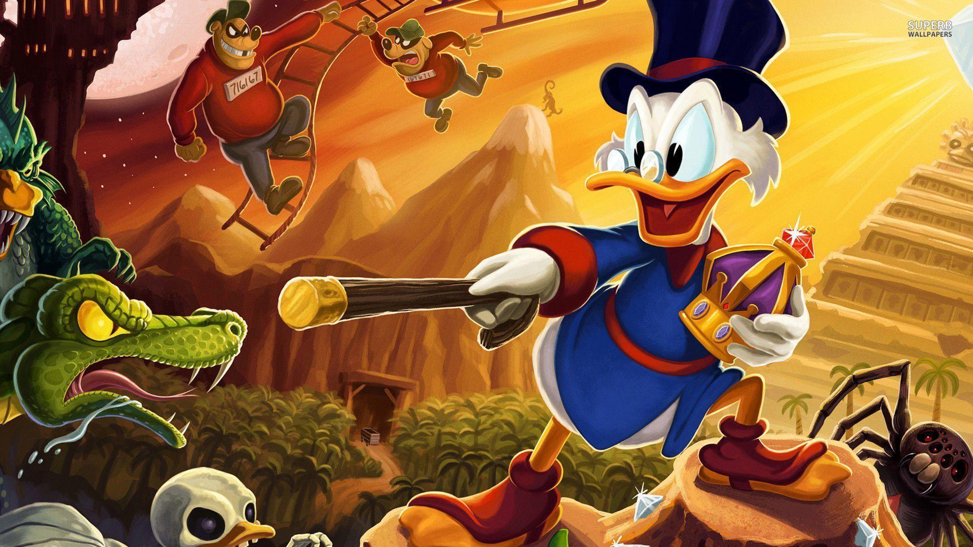 Ducktales Remastered 21748 - Scrooge Mcduck , HD Wallpaper & Backgrounds
