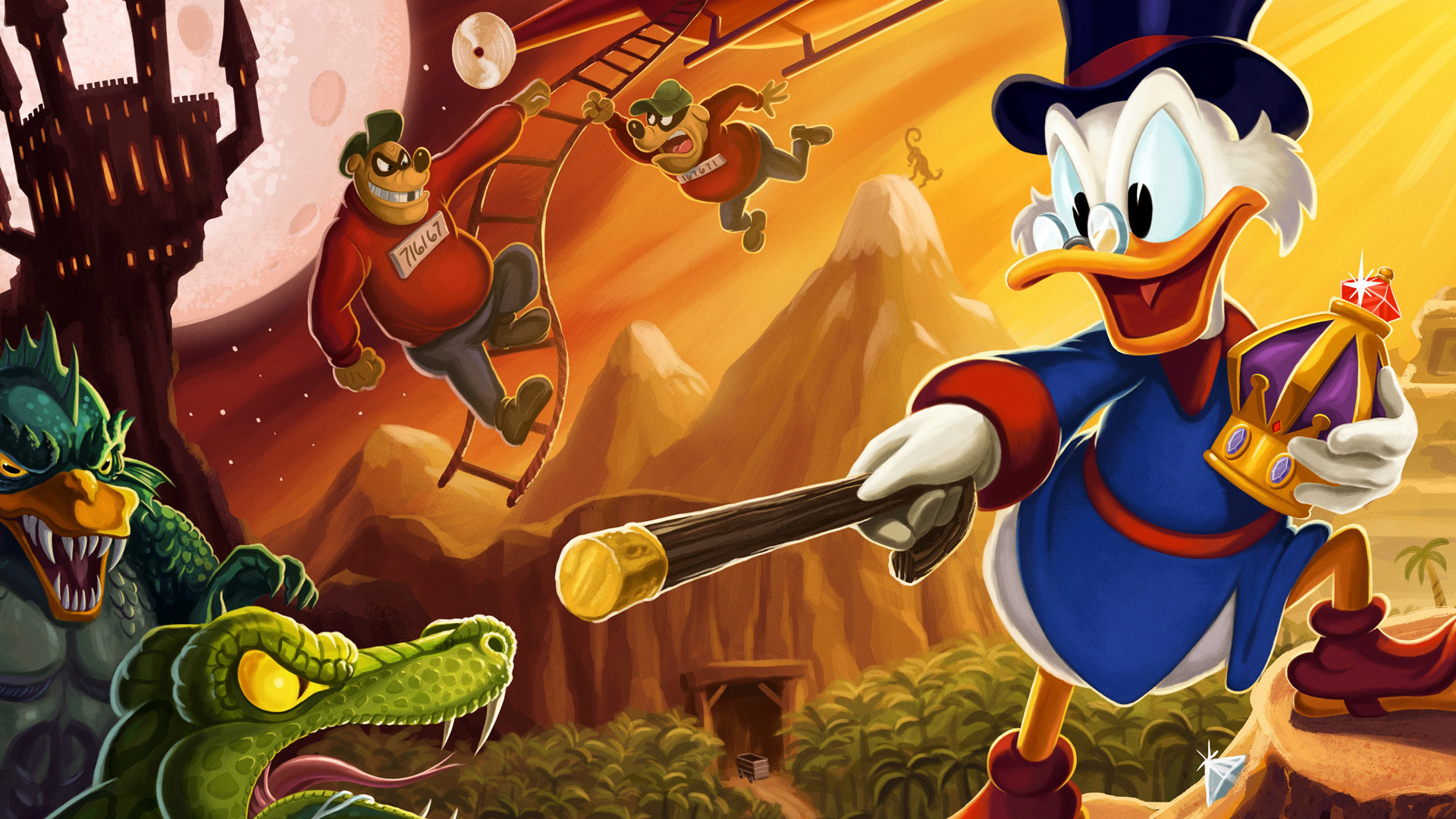 Free Ducktales - Duck Tales Remastered , HD Wallpaper & Backgrounds