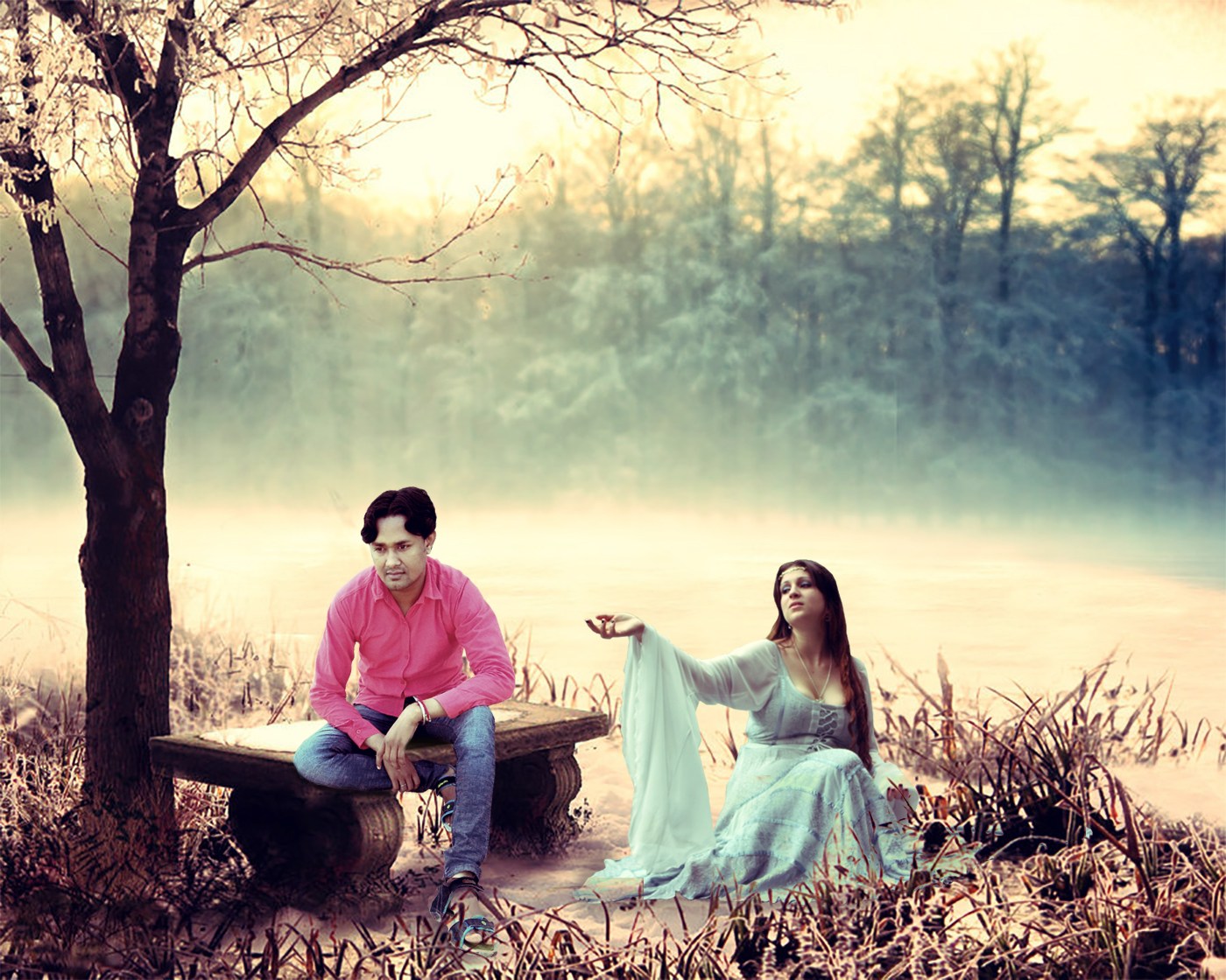 Sad Boy And Girl Wallpaper - Sad Boy And Girl , HD Wallpaper & Backgrounds