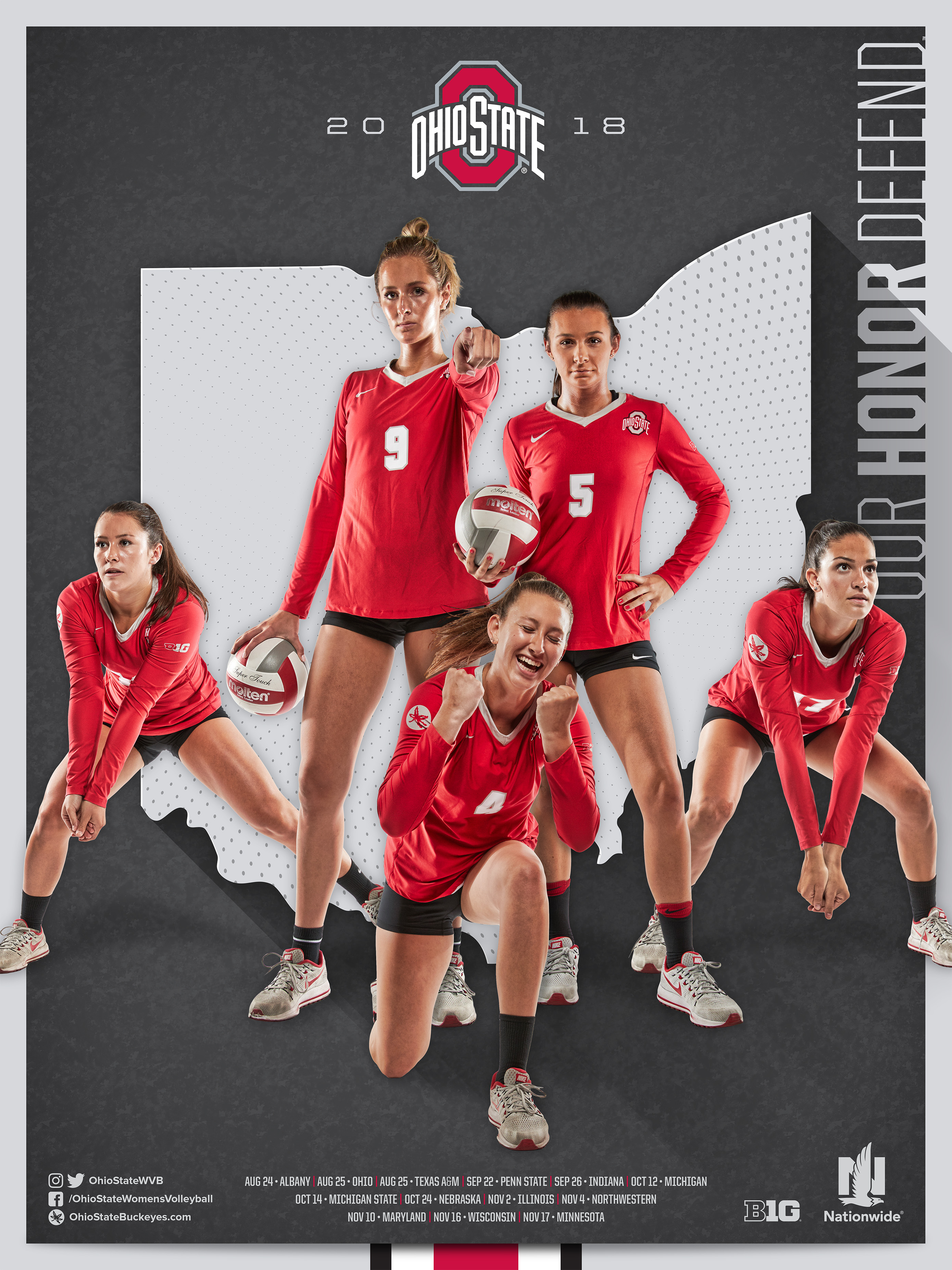 Women's Volleyball - Ohio State Volleyball Jersey , HD Wallpaper & Backgrounds