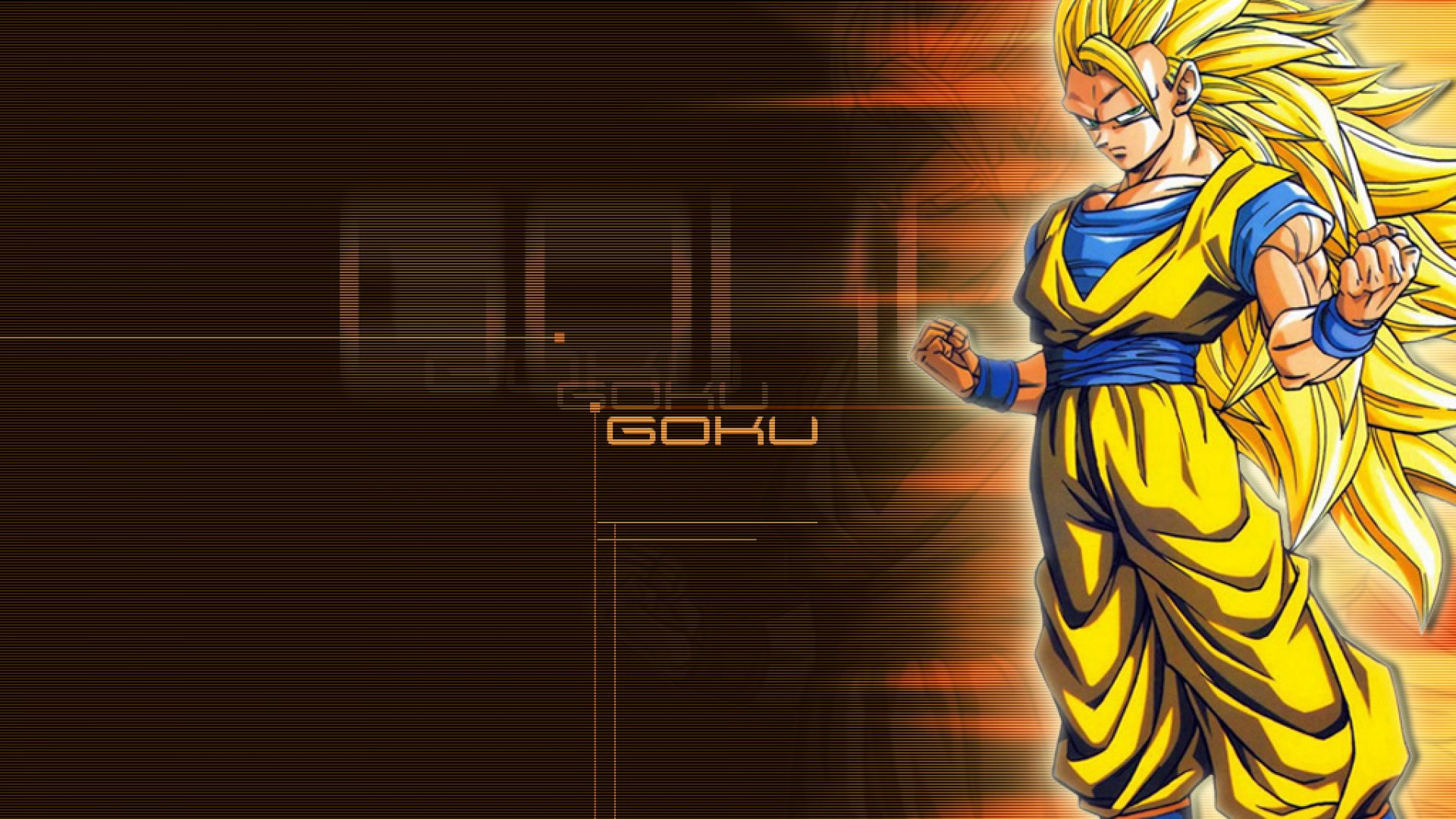 Goku Super Saiyan 3 Wallpaper - Dragon Ball Ssj3 Theme , HD Wallpaper & Backgrounds