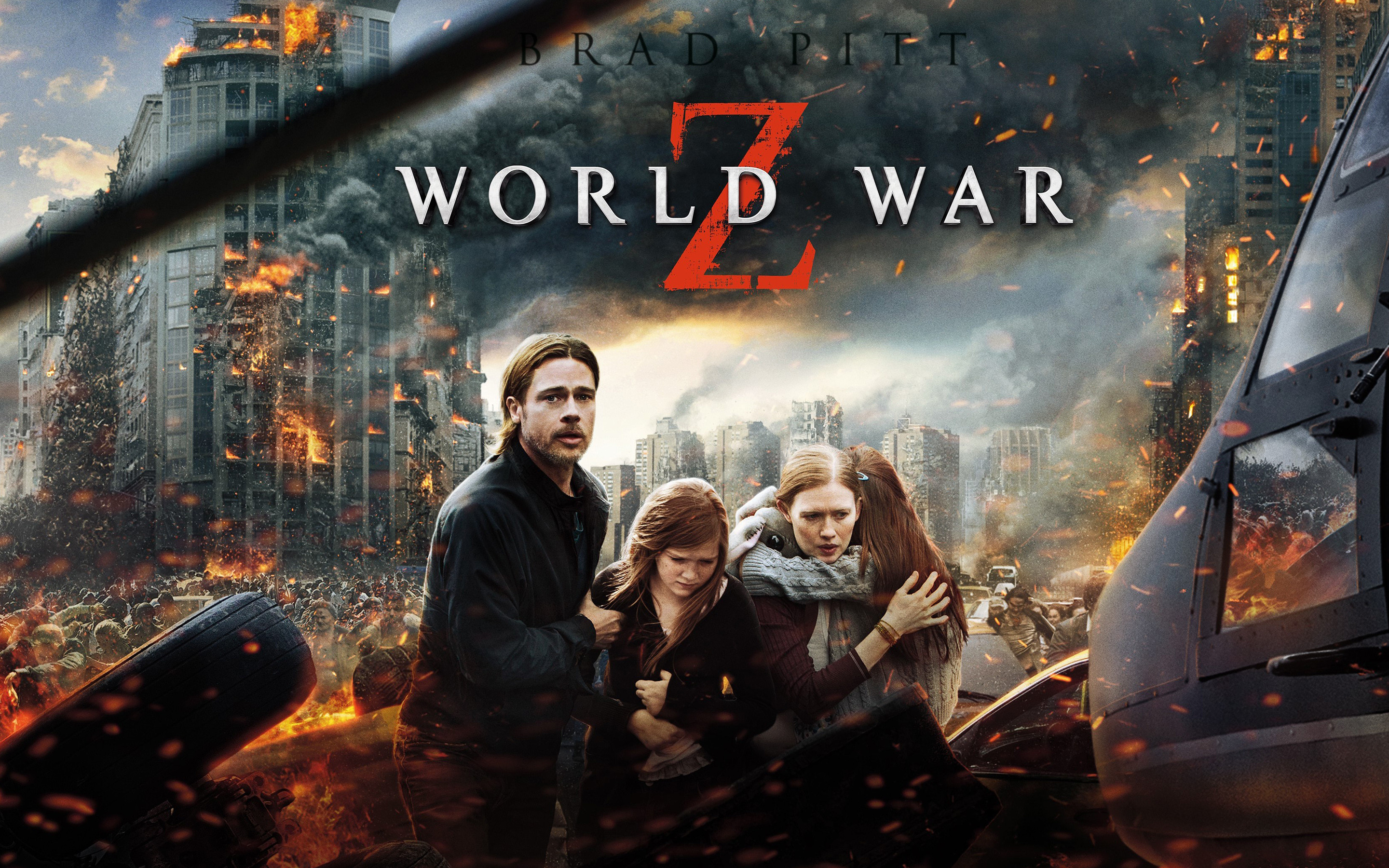 World War Z Htc One Wallpaper - World War Z 2013 Unrated Cut , HD Wallpaper & Backgrounds