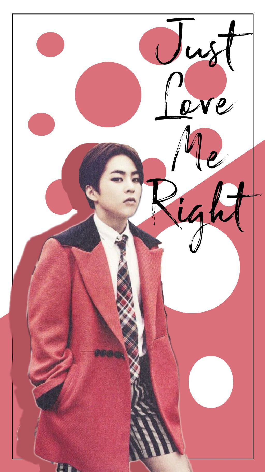 #exo #xiumin #kim #minseok #red #white #wallpaper #love - Minseok Exo Exo Xiumin , HD Wallpaper & Backgrounds