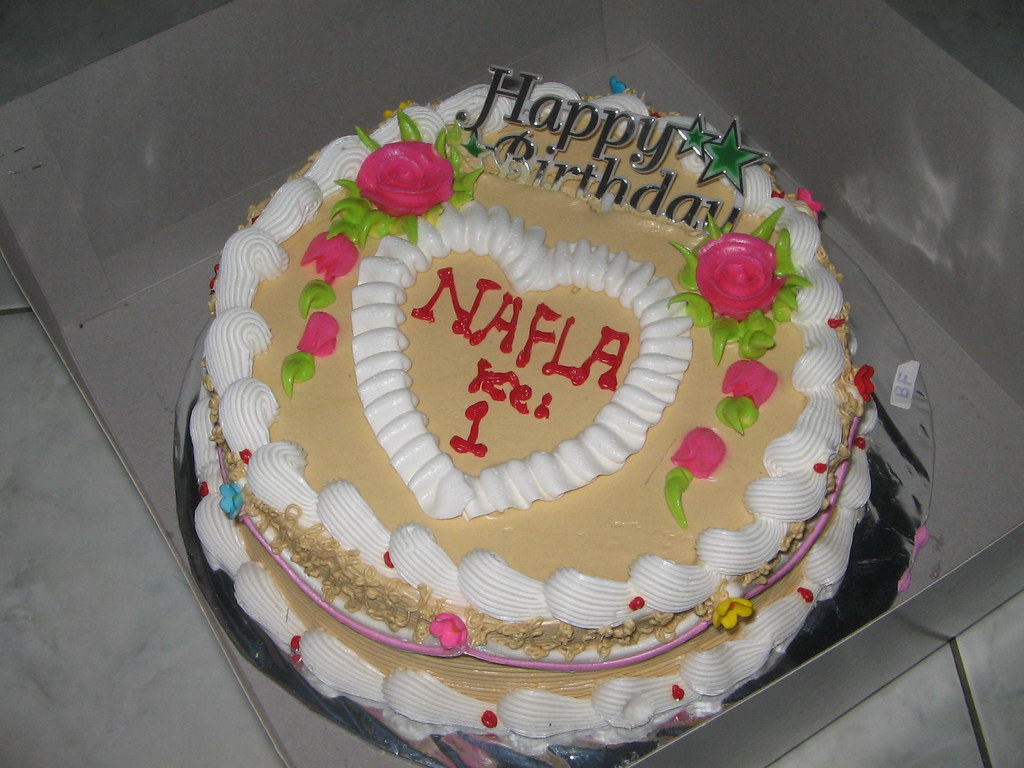 Cake Ultah Nafla - Birthday Cake , HD Wallpaper & Backgrounds