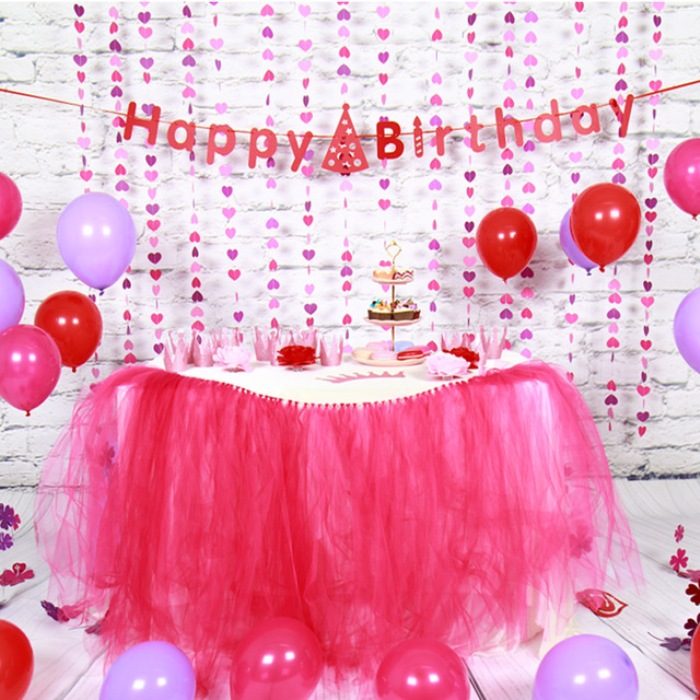 Dekorasi Ulang Tahun Anak - Baby Girl Birthday Decoration , HD Wallpaper & Backgrounds