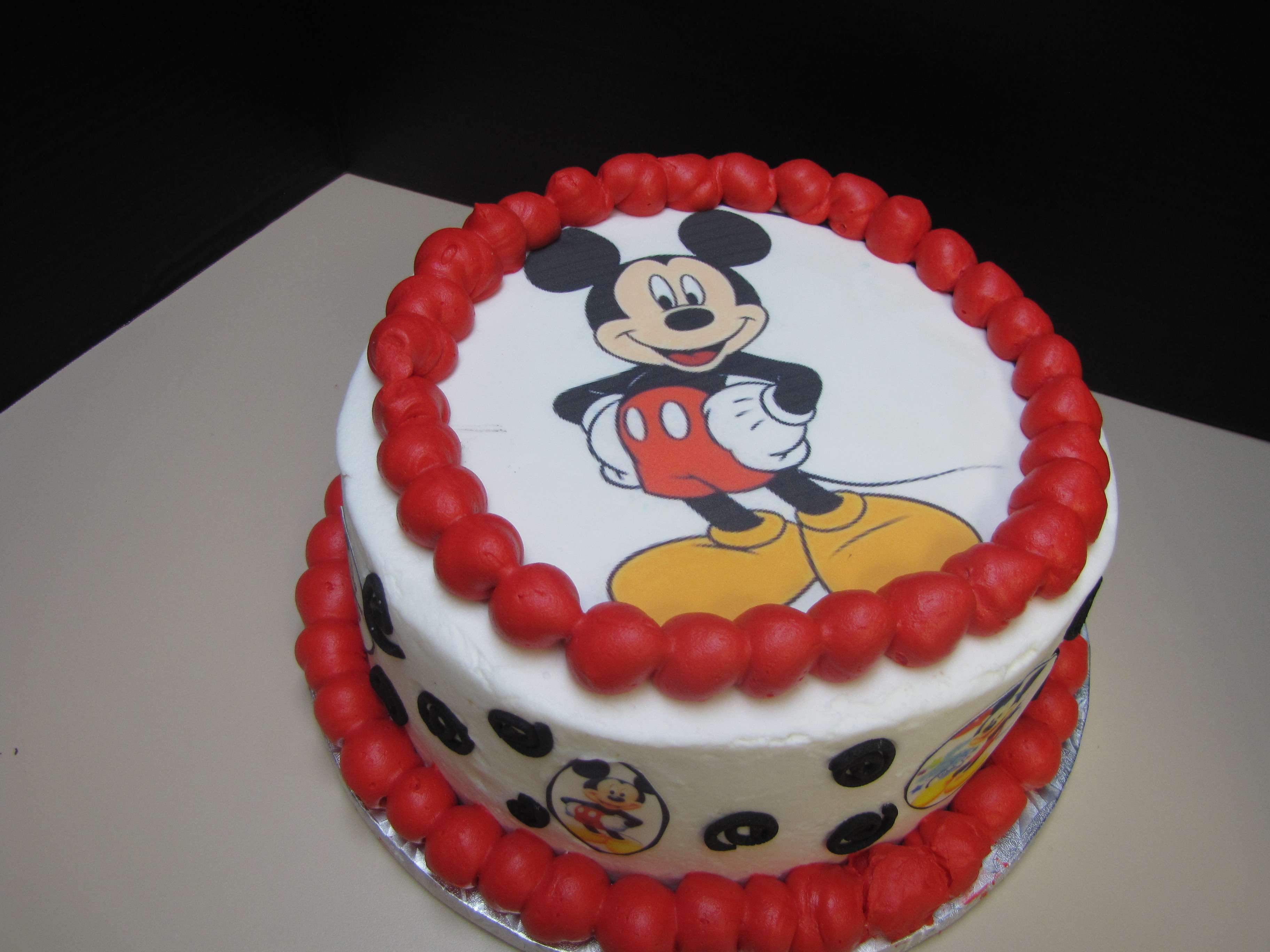 Mickey Mouse Hd Wallpaper - Cake Birthday Mickey Mouse , HD Wallpaper & Backgrounds