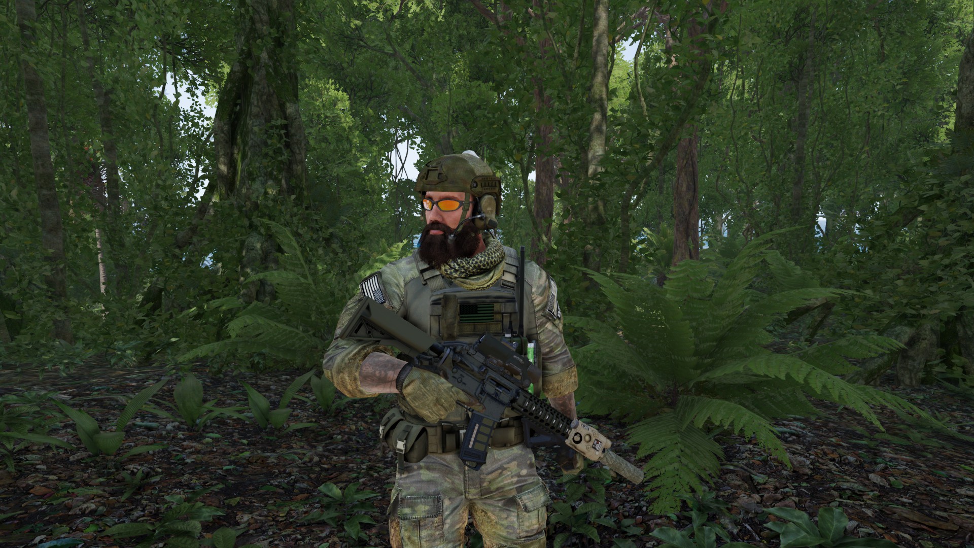 Aspis Gear Spec 4 Retextures Arma 3 Addons & Mods Complete - Multicam Tropic With Ranger Green , HD Wallpaper & Backgrounds