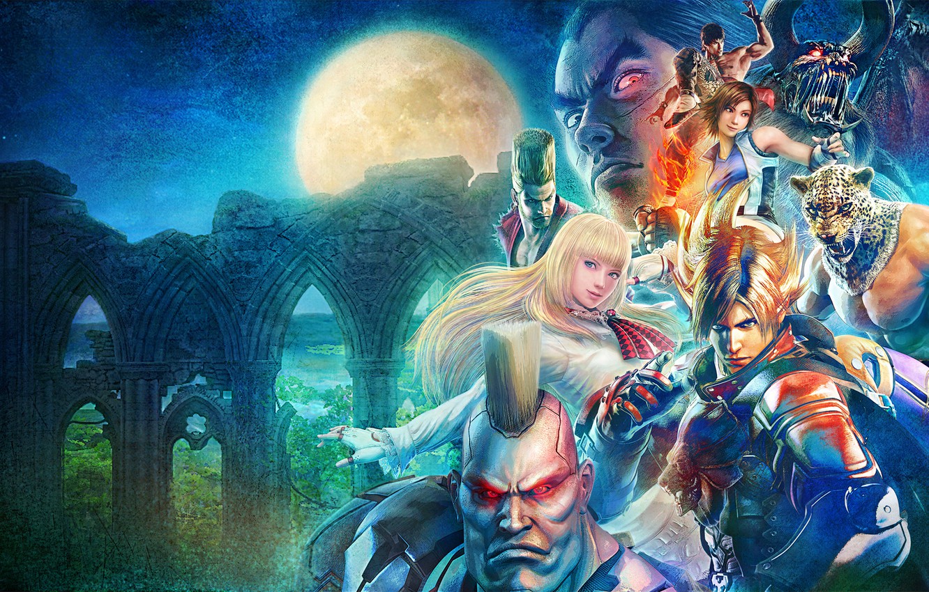 Photo Wallpaper Jack, Kazuya Mishima, Namco, King, - Asuka Kazama Tekken 6 , HD Wallpaper & Backgrounds