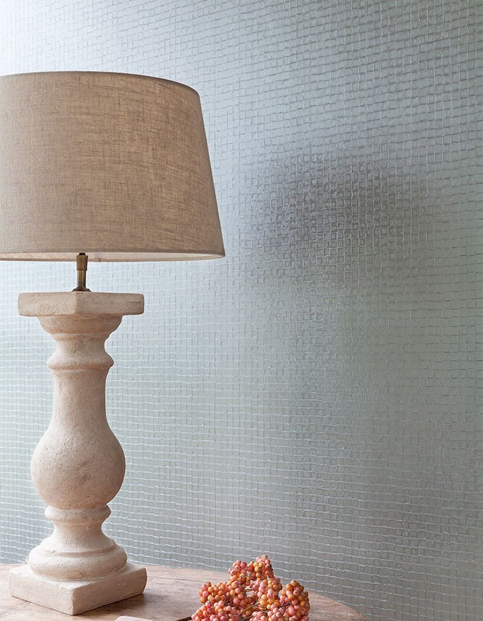 Blue-grey Tiled Tone On Tone Wallpaper R2265 - Bn International Intenz 49103 , HD Wallpaper & Backgrounds