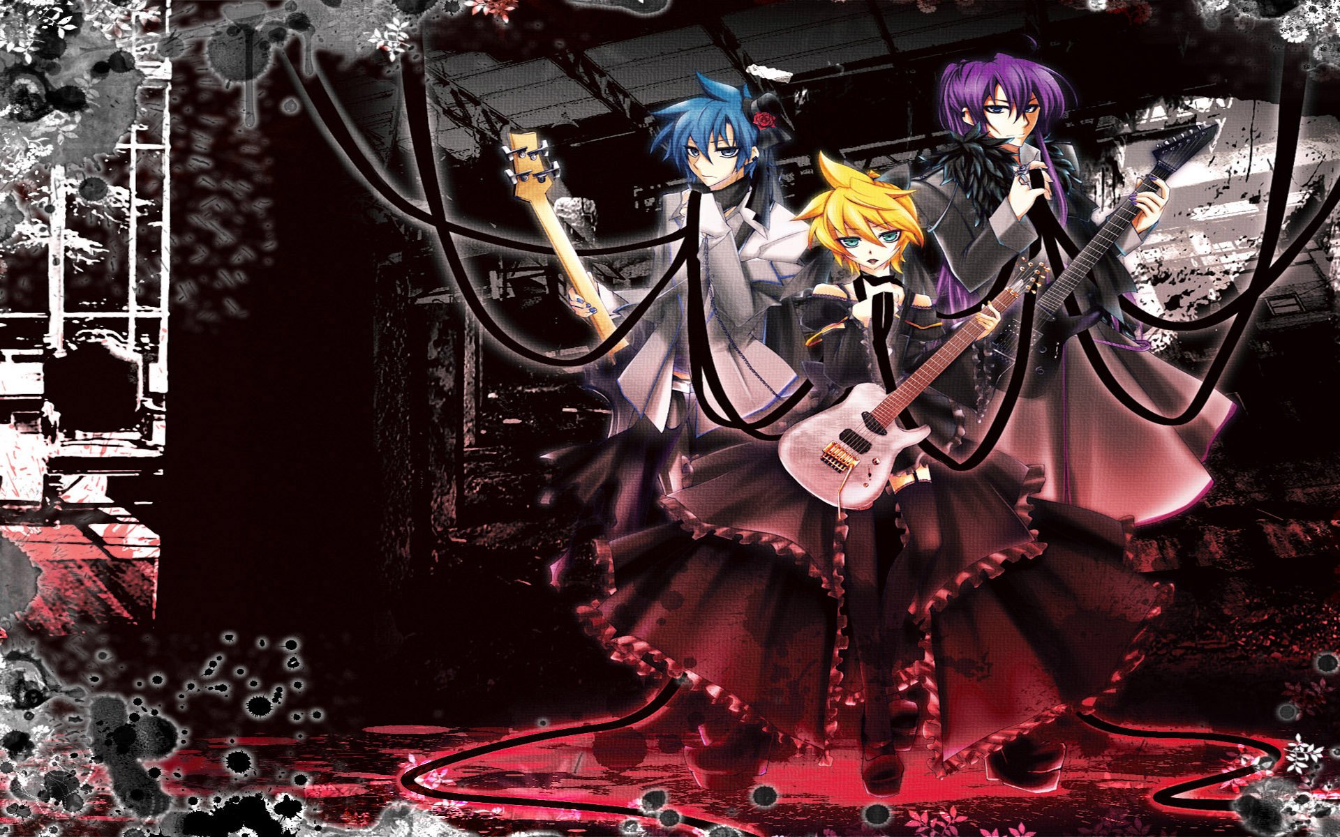 Hd Wallpaper - Rock N Roll Anime , HD Wallpaper & Backgrounds