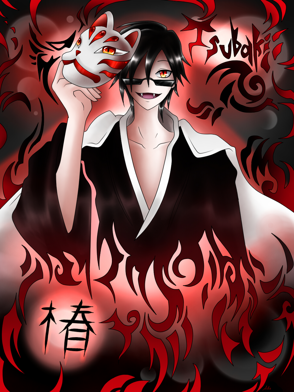 #blackbutler #diaboliklovers #inuyasha #kamigaminoasobi - Servamp Tsubaki Fan Art , HD Wallpaper & Backgrounds