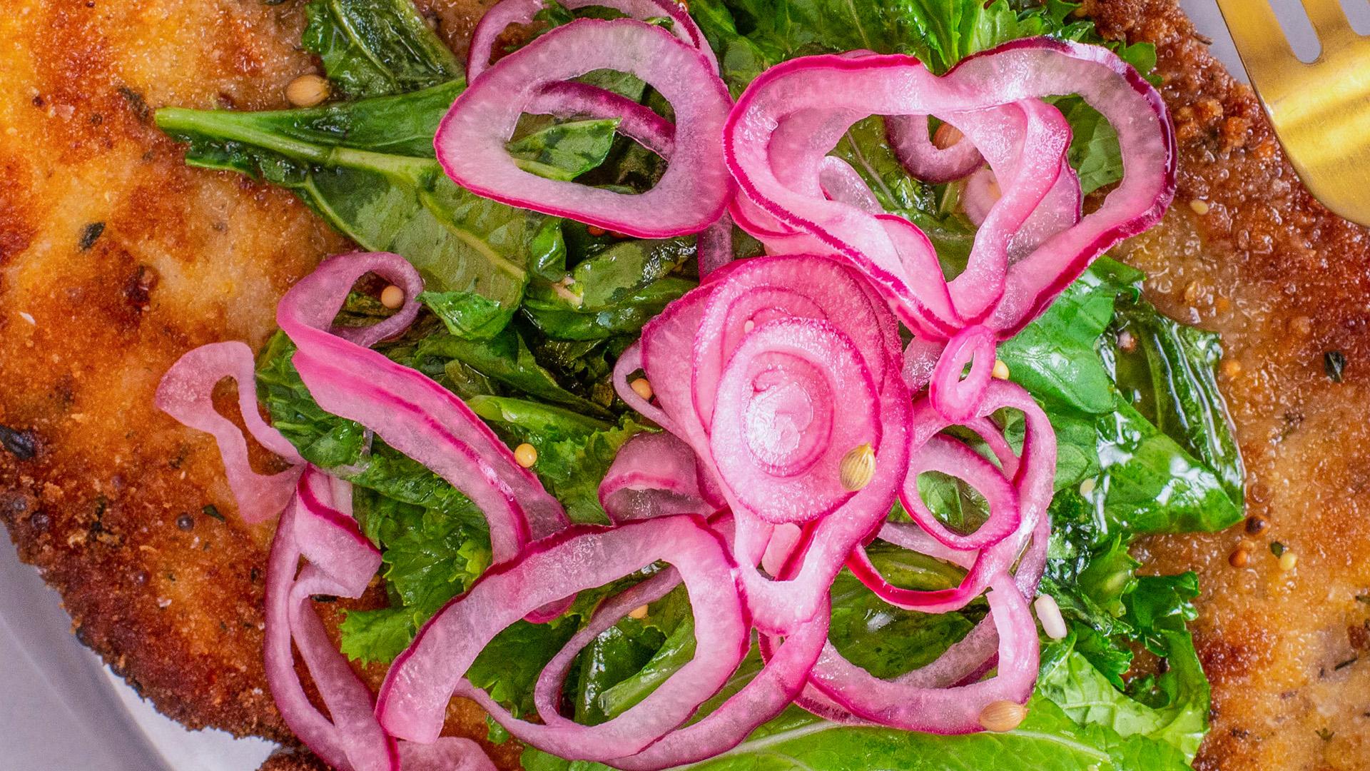 How To Make Quick-pickled Red Onions Or Shallots By - Side Dish , HD Wallpaper & Backgrounds
