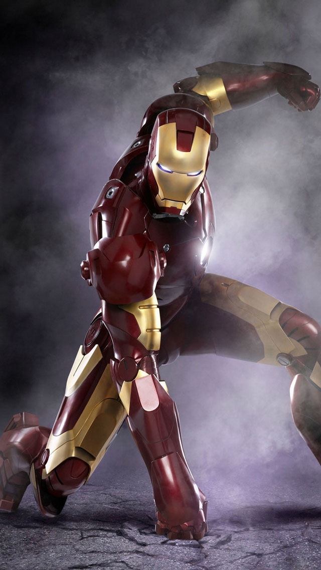 Iron Man Wallpaper For Iphone - Iron Man Wallpaper Broken Screen , HD Wallpaper & Backgrounds