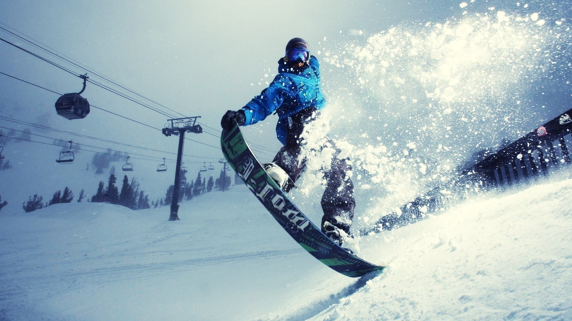 Snow Boarding Close Up Winter Desktop Background Wallpaper - Snowboarding Fb , HD Wallpaper & Backgrounds