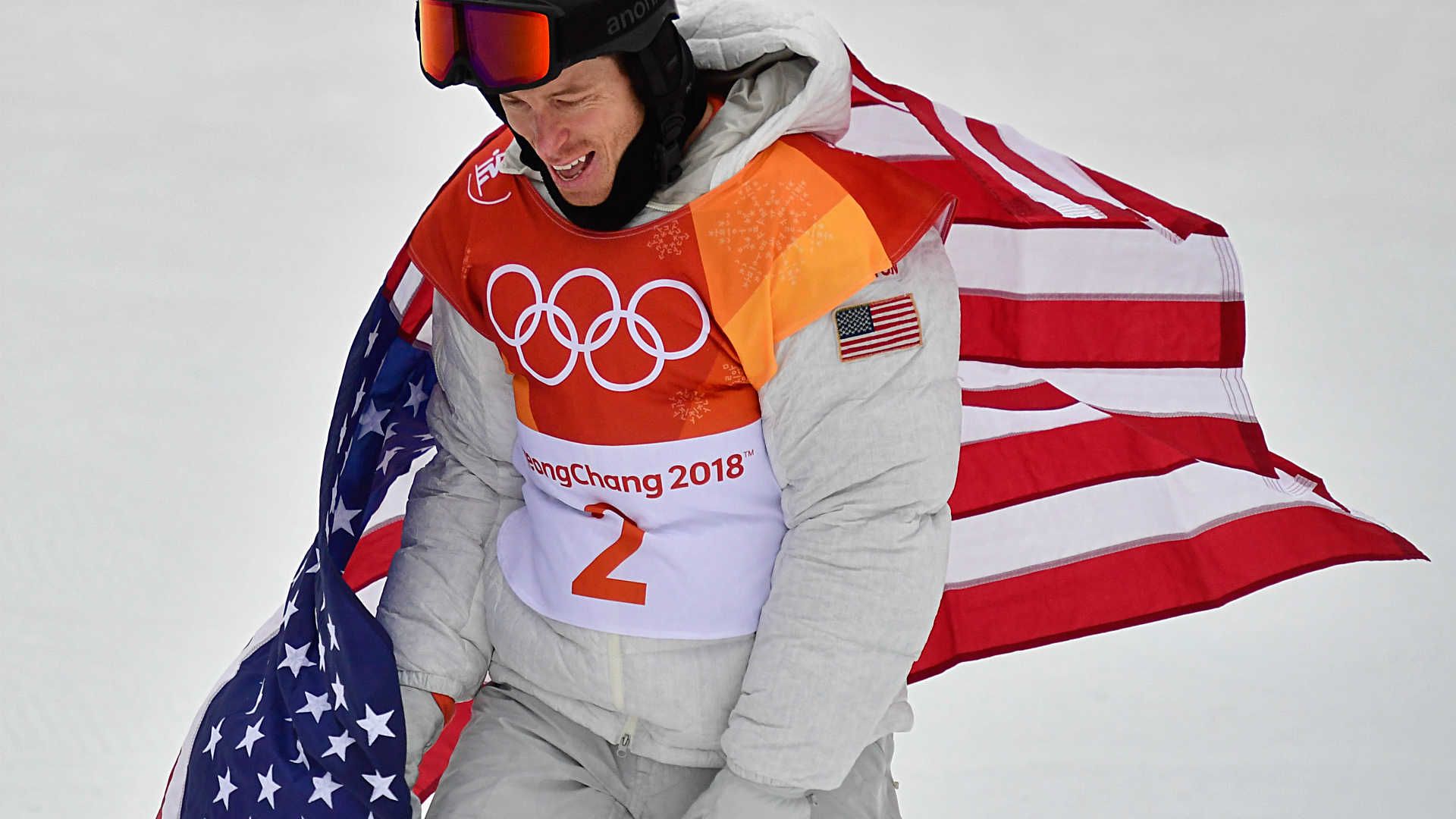 Winter Olympics - Shaun White Dragging Flag , HD Wallpaper & Backgrounds