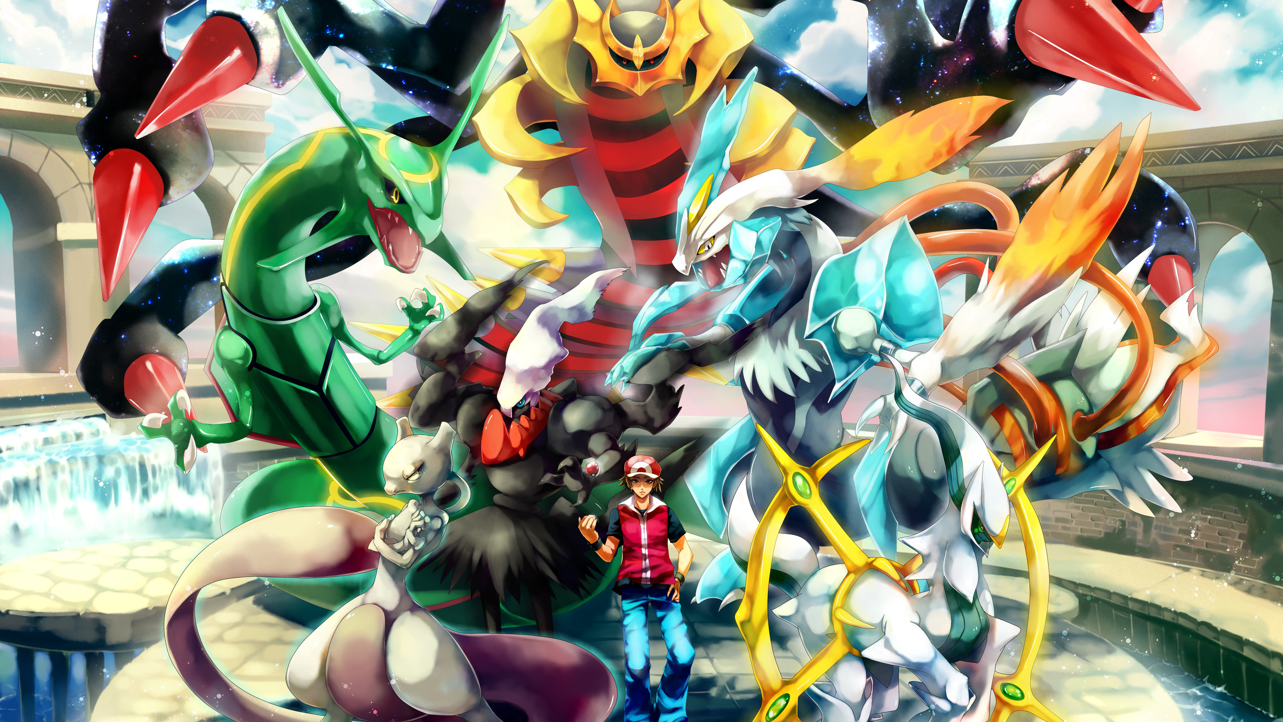 About This Wallpaper - Pokemon Arceus , HD Wallpaper & Backgrounds