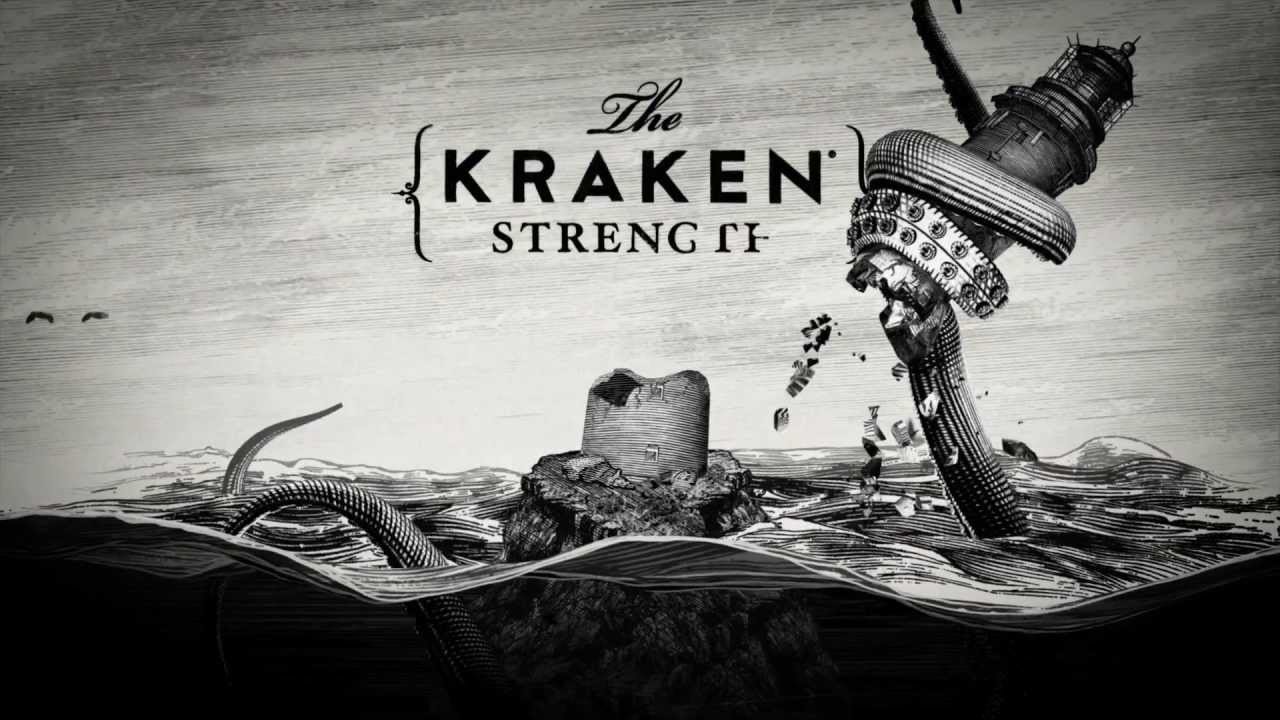 Что за кракен рекламируют. Kraken Ром. Кракен обои. Ром этикетка Кракен. Бутылка Кракен.