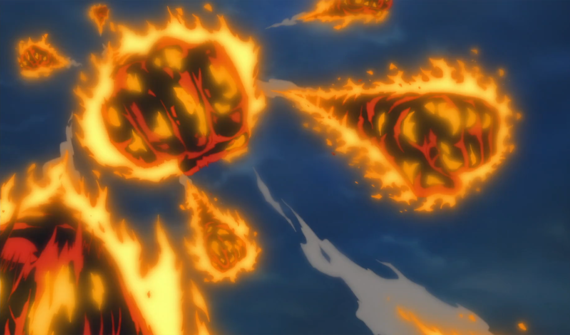 Ryusei Kazan - One Piece Akainu Meteor Shower , HD Wallpaper & Backgrounds
