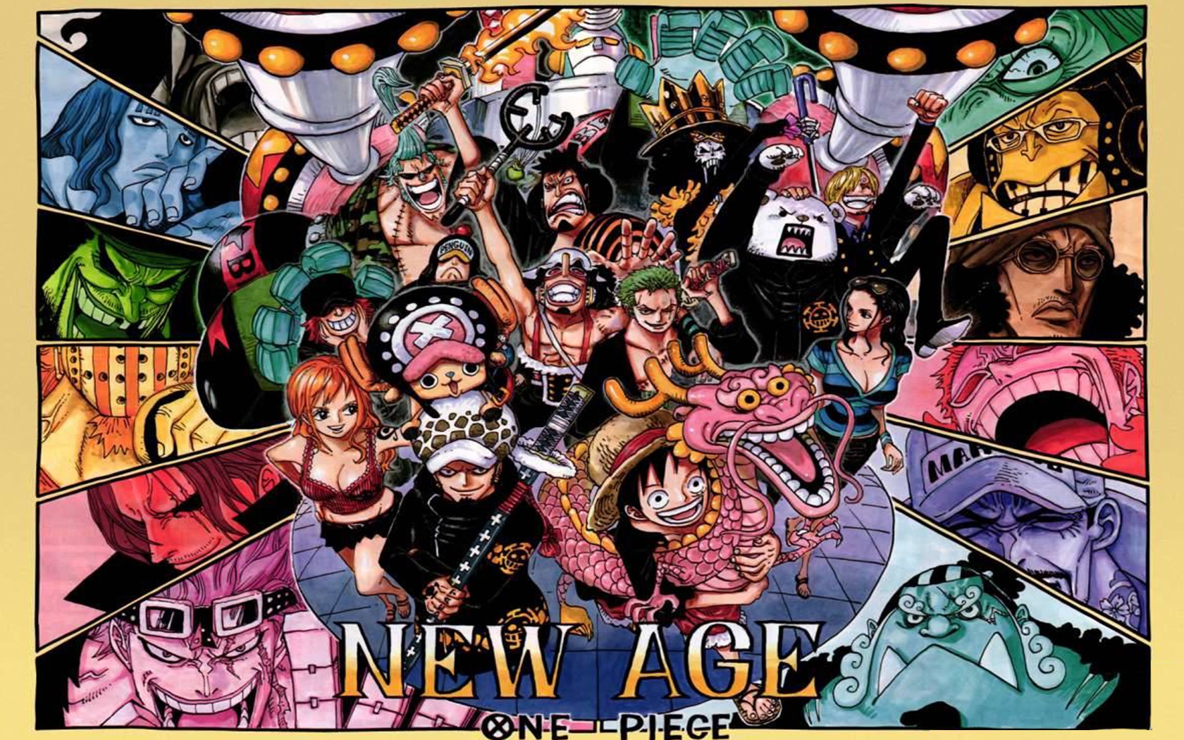 New Age, The New Age Of One Piece - One Piece Worst Generation Timeskip , HD Wallpaper & Backgrounds