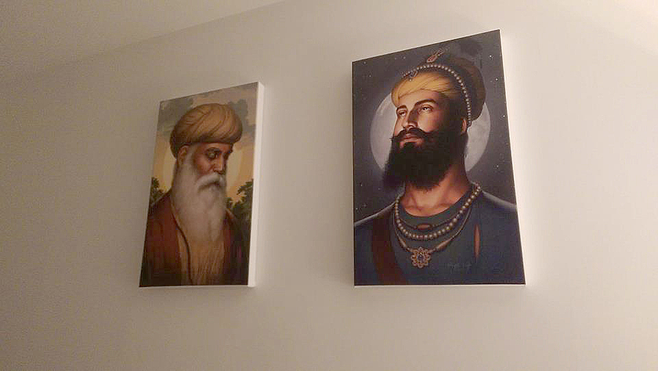 Guru Nanak Dev Ji,guru Gobind Singh Ji, Sikhi Art, - Guru Nanak And Guru Gobind Singh Ji , HD Wallpaper & Backgrounds