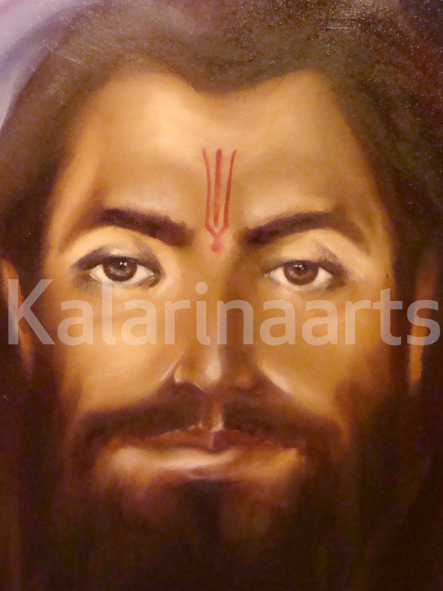 Guru Ravidass Oil On Canvas - Close-up , HD Wallpaper & Backgrounds