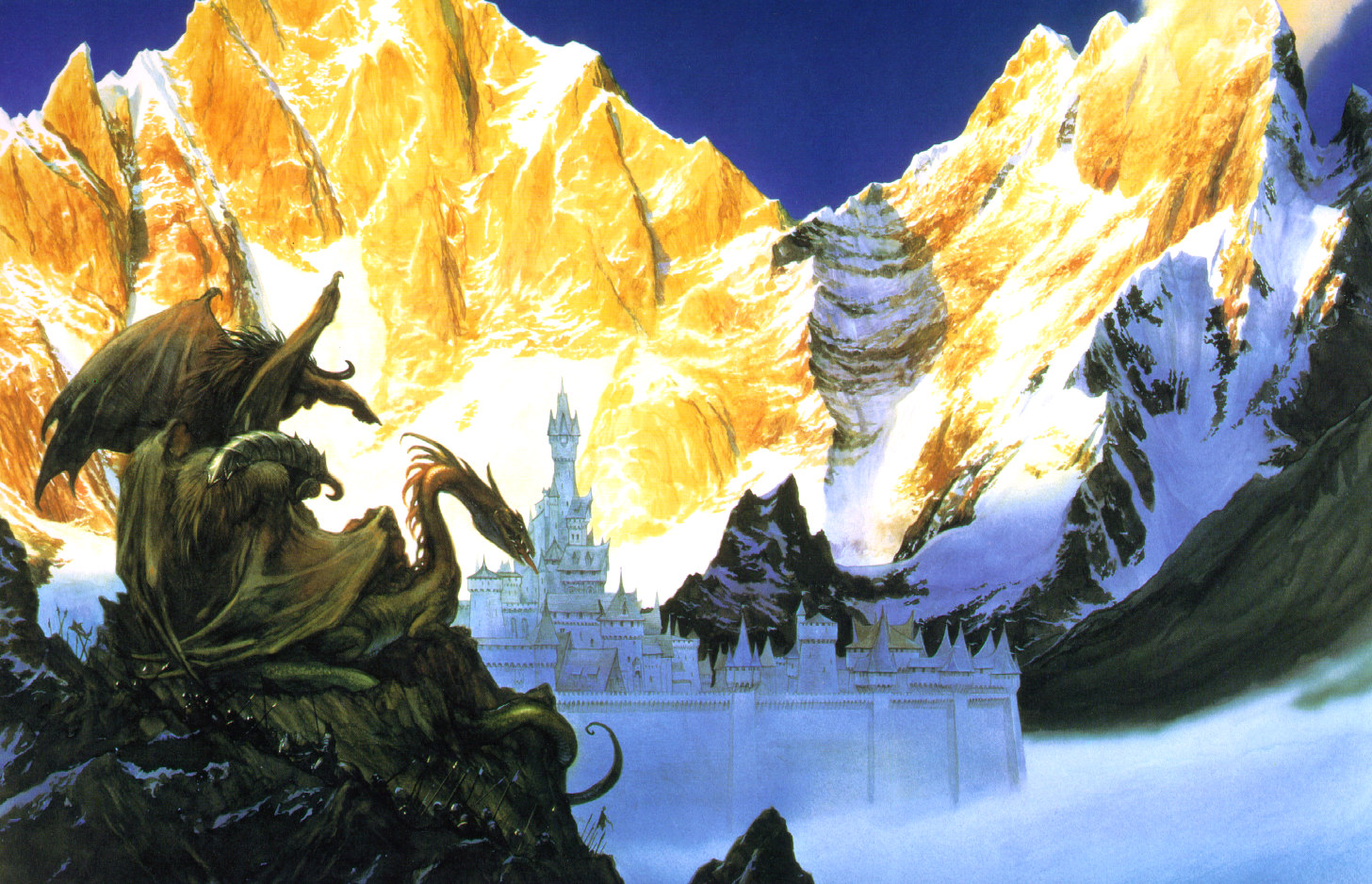 John Howe Silmarillion , HD Wallpaper & Backgrounds