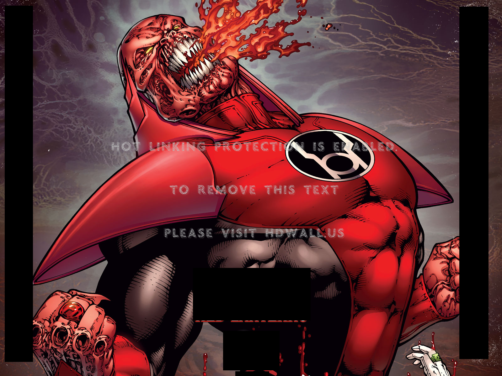 Red Lantern Corps , HD Wallpaper & Backgrounds