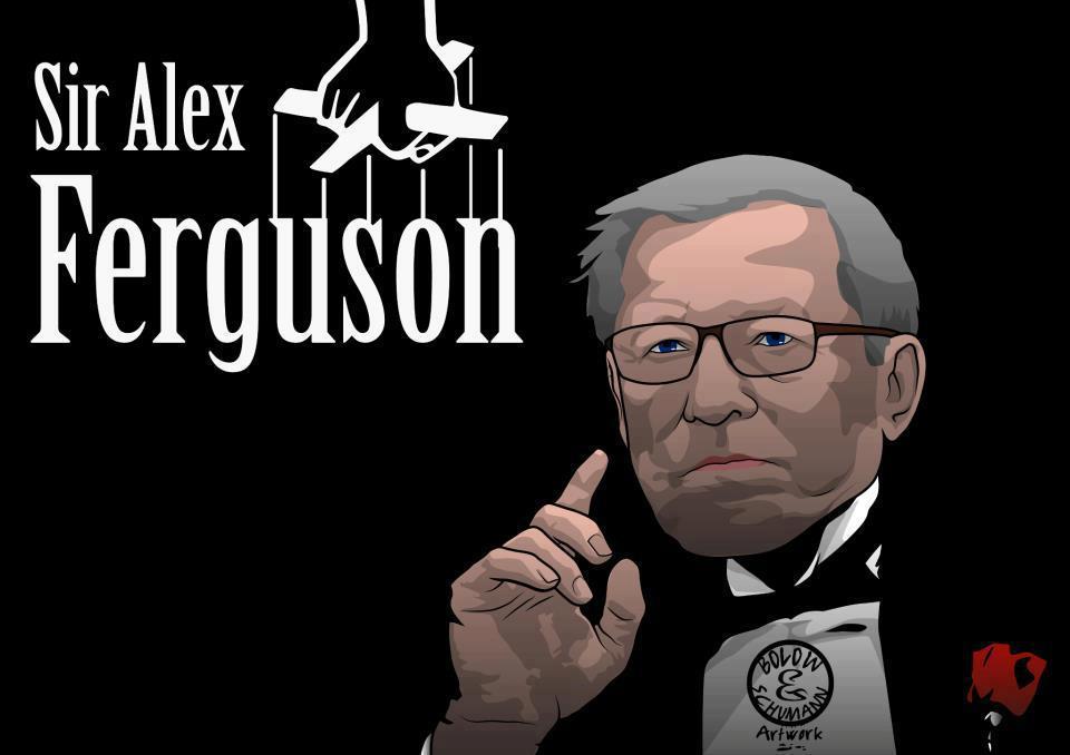Alex Ferguson's Quote - Sir Alex Ferguson Godfather , HD Wallpaper & Backgrounds