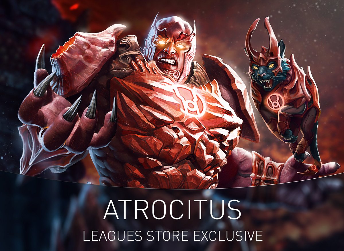 Atrocitus And Dex-starr Make Their Debut In @injustice2gopic - Atrocitus Injustice 2 Mobile , HD Wallpaper & Backgrounds