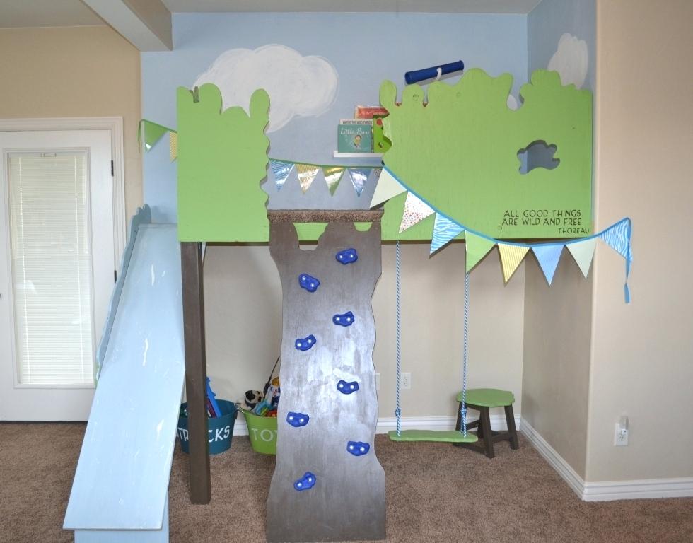 Slide - Indoor Tree House With Slide , HD Wallpaper & Backgrounds