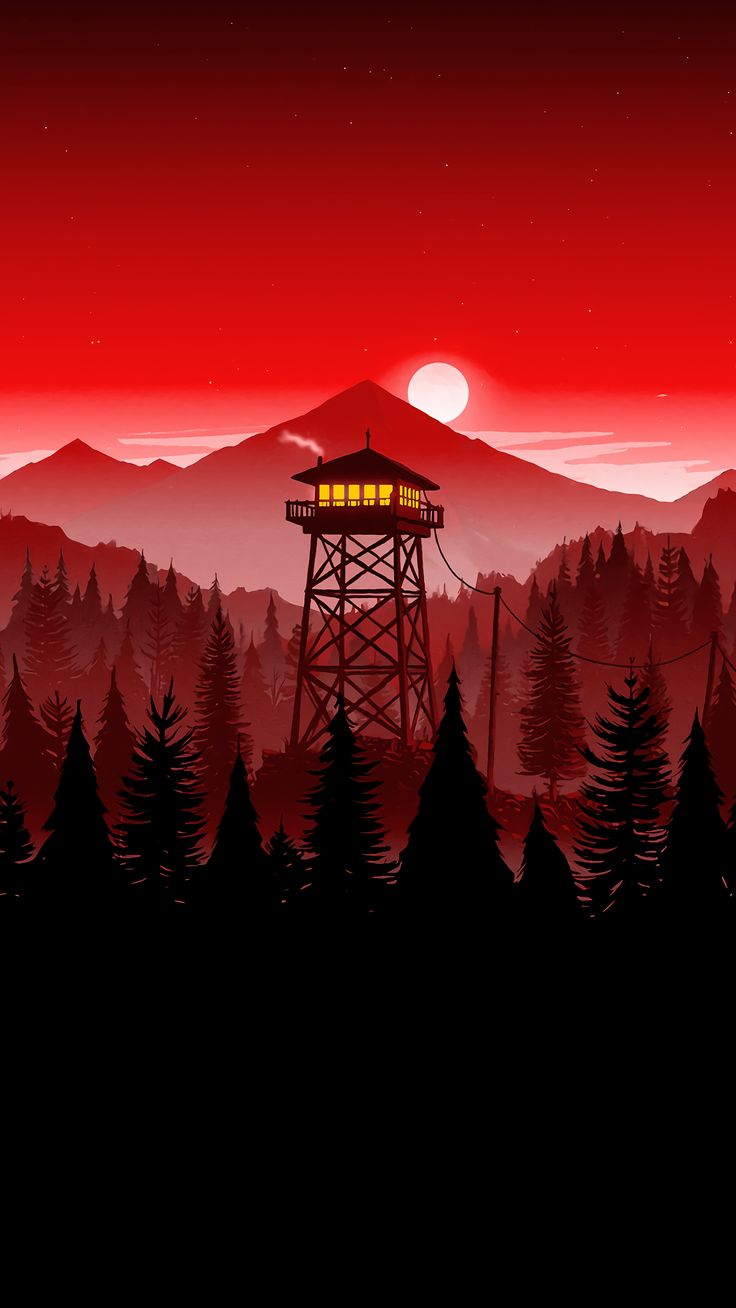 Firewatch Wallpaper - Firewatch Wallpaper Phone , HD Wallpaper & Backgrounds