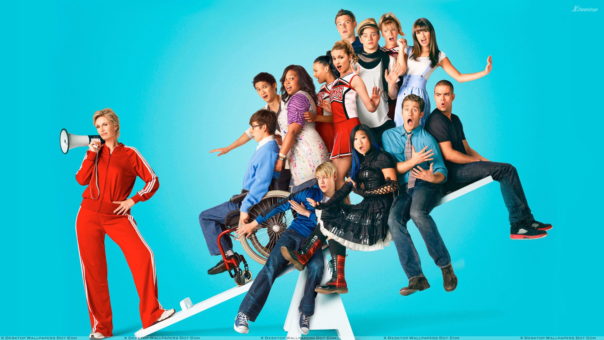 You Are Viewing Wallpaper - Glee New Directions Season 2 , HD Wallpaper & Backgrounds