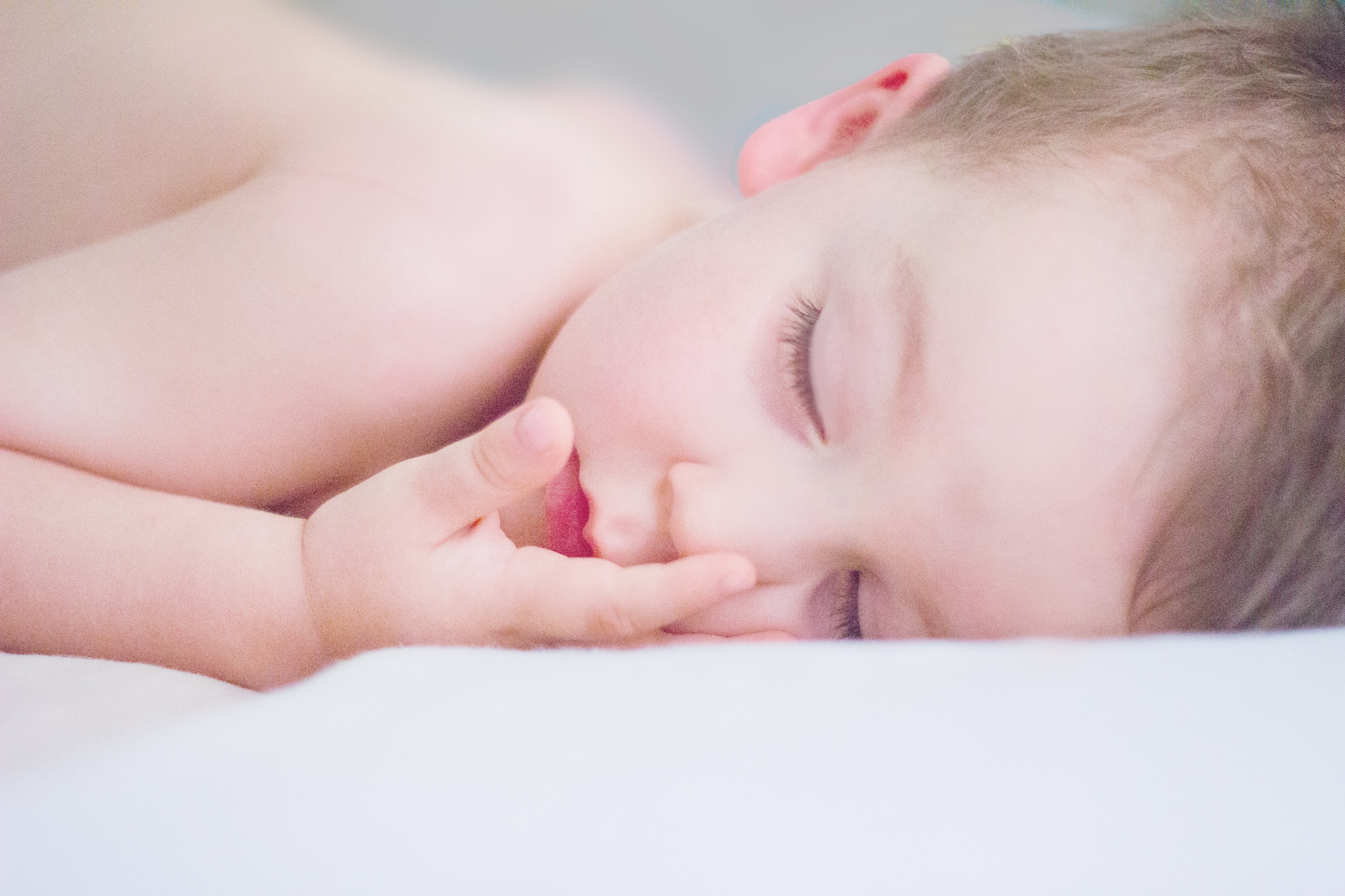 Sleeping Baby's Face , HD Wallpaper & Backgrounds