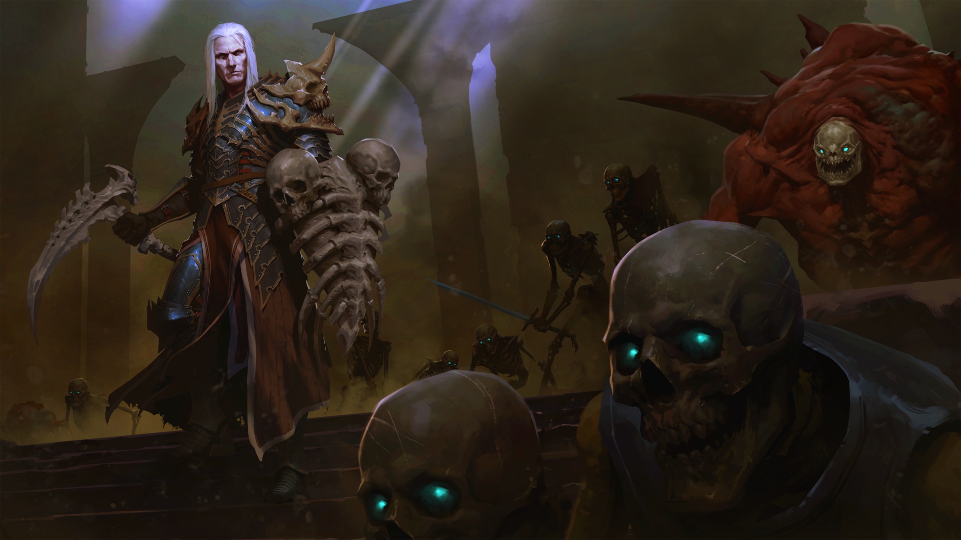 The Arrival Of The Necromancer - Diablo 3 Pestilence Set , HD Wallpaper & Backgrounds
