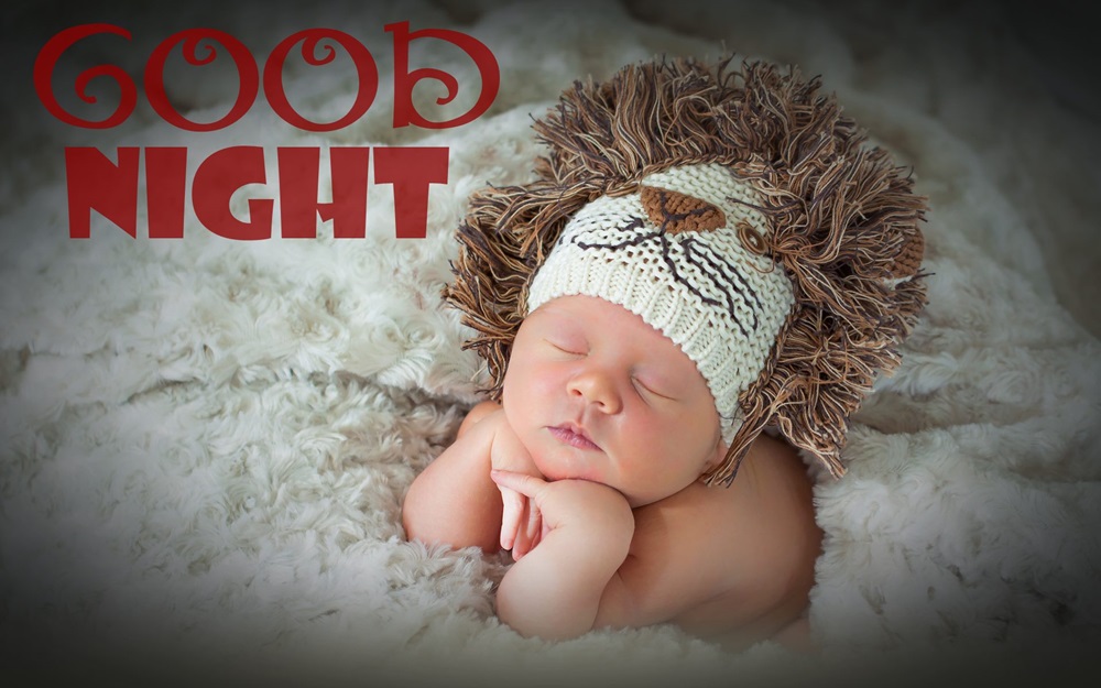Good Night Sleeping Baby Hd Wallpapers - Good Night Kids , HD Wallpaper & Backgrounds