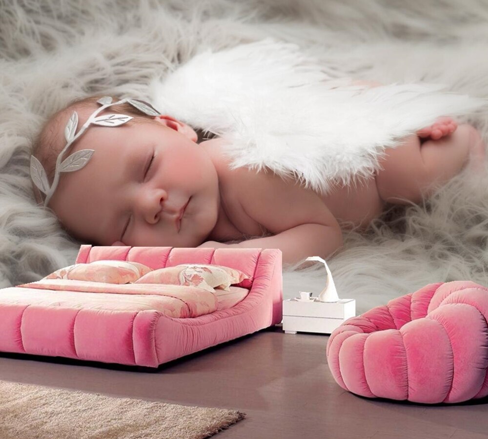 Papel De Parede Angel Infants Sleep Children Baby Photo - Bebe Anjo , HD Wallpaper & Backgrounds
