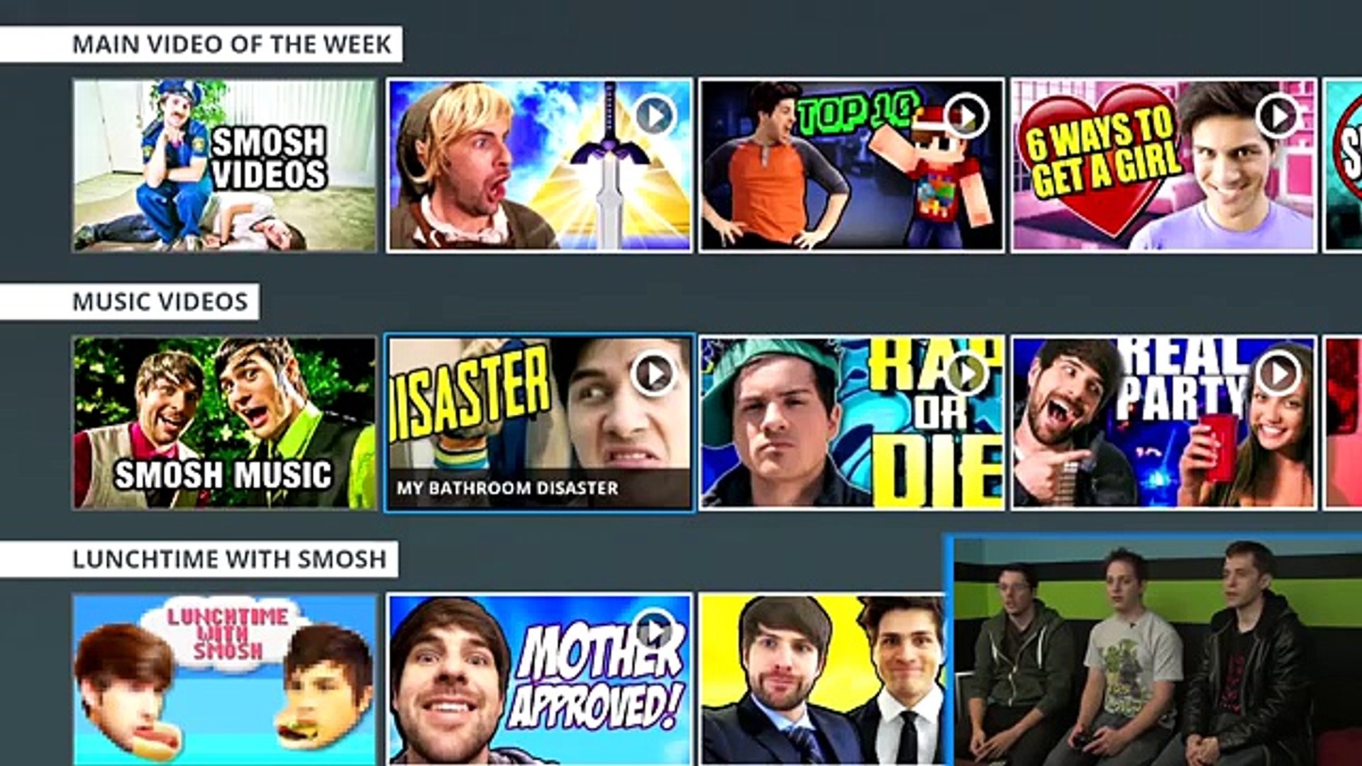 Lunchtime With Smosh , HD Wallpaper & Backgrounds