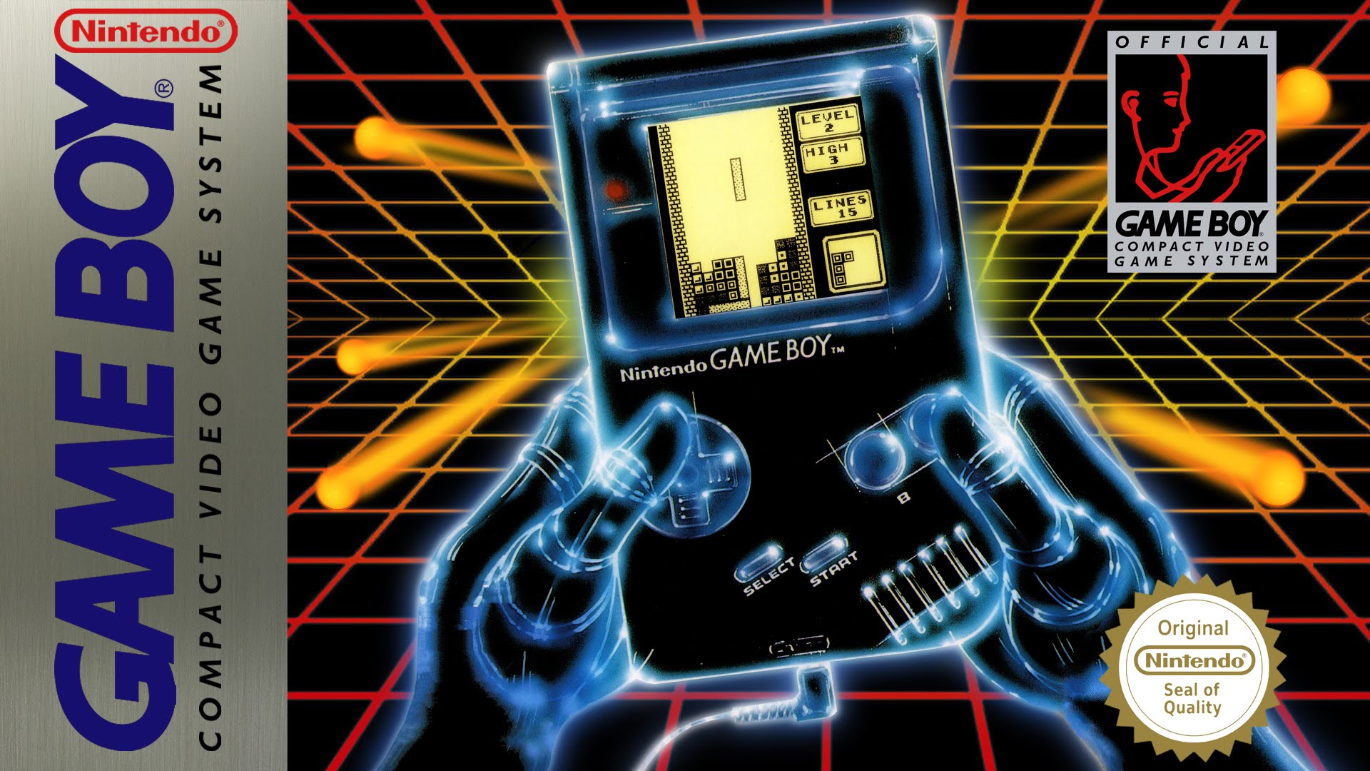 Nintendos Game Boy - Original Game Boy Box Art , HD Wallpaper & Backgrounds