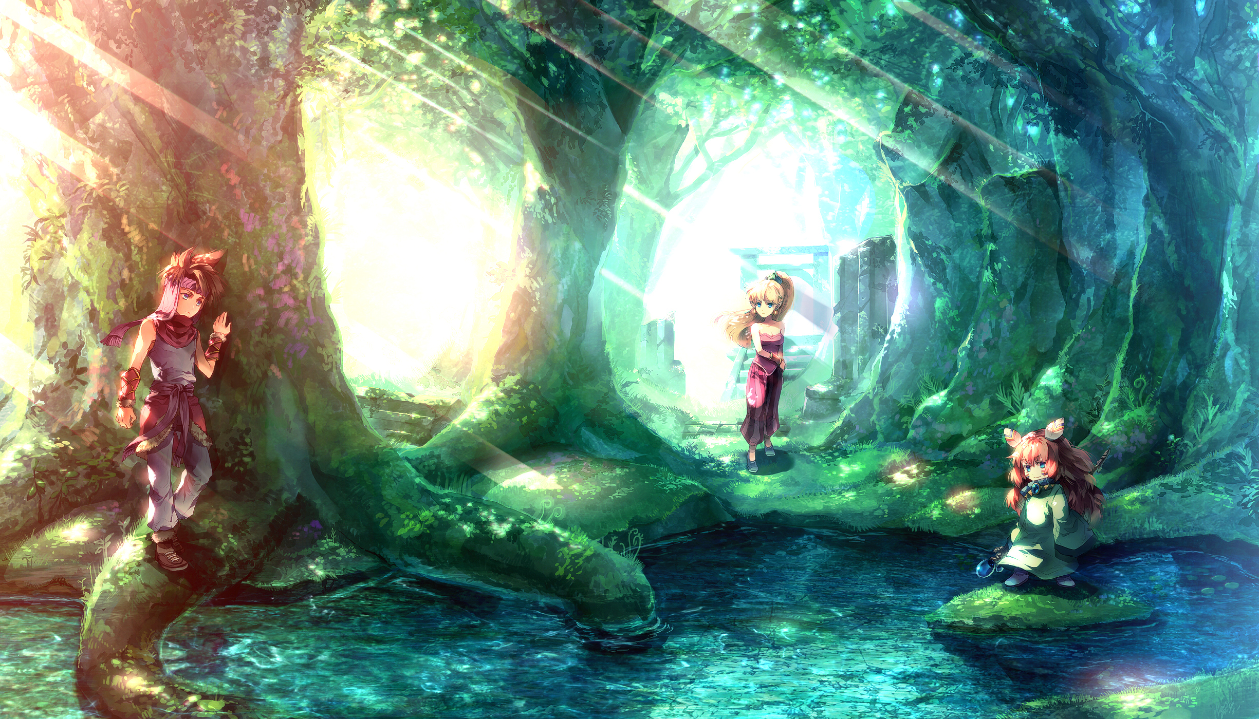 Artwork - Secret Of Mana Wallpaper Hd , HD Wallpaper & Backgrounds