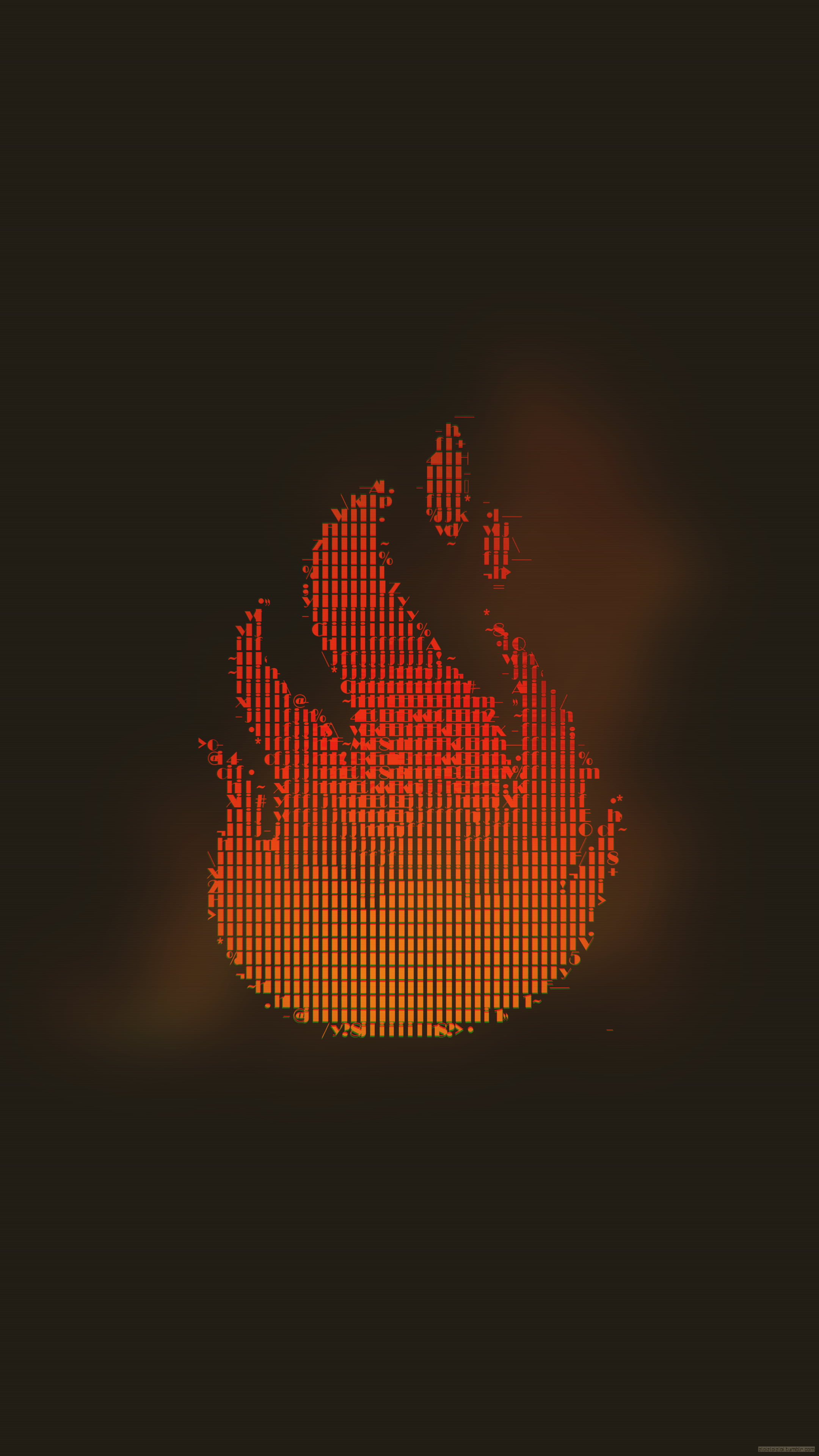 Fire Logo, Glitch Art, Abstract, Ascii Art, Fire Hd - Fondos De Pantalla De Fuego , HD Wallpaper & Backgrounds