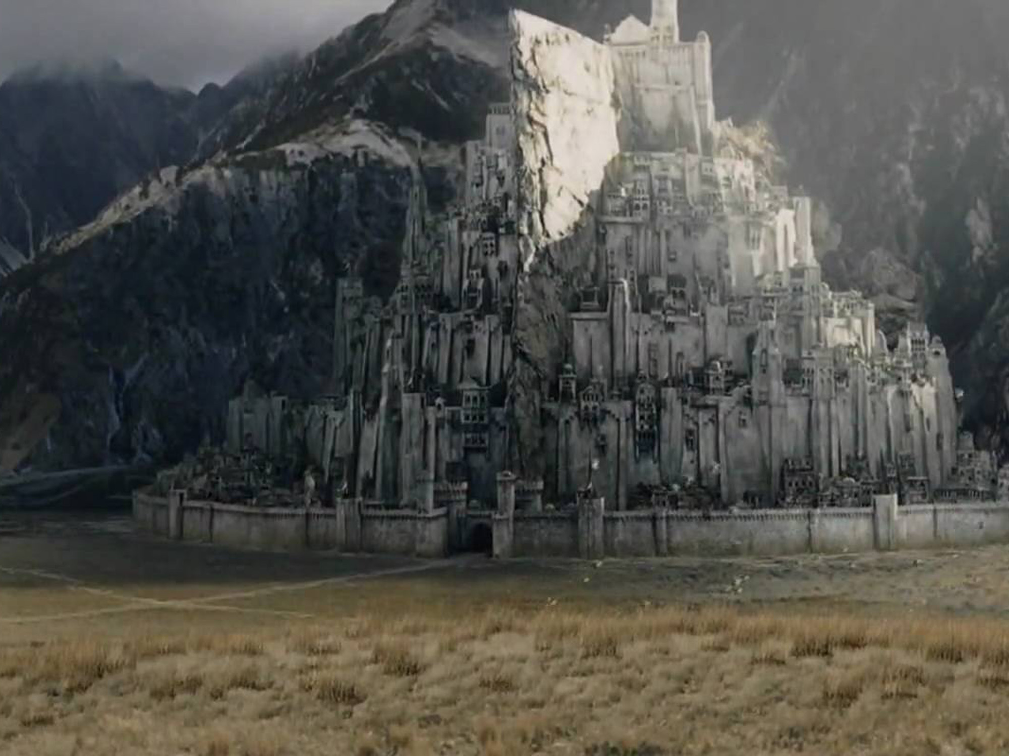 Minas Tirith, Cidade De 'o Senhor Dos Anéis' - Kh3 Scala Ad Caelum , HD Wallpaper & Backgrounds